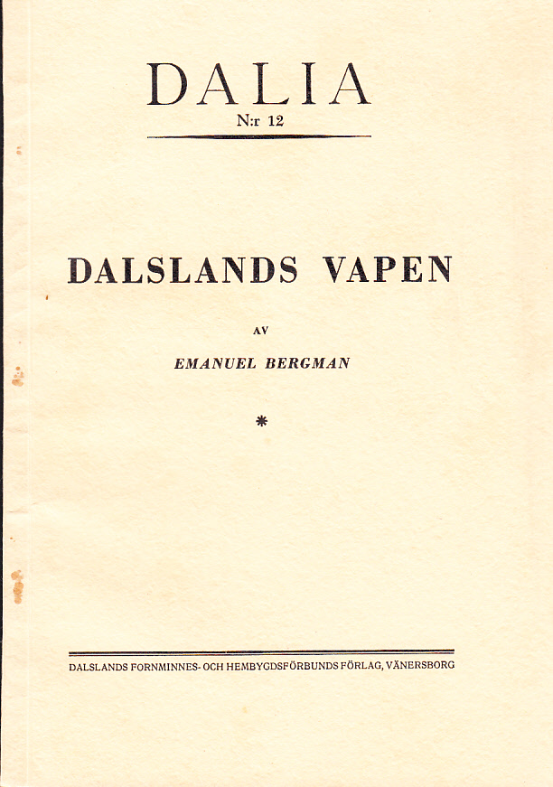 Dalslands vapen.