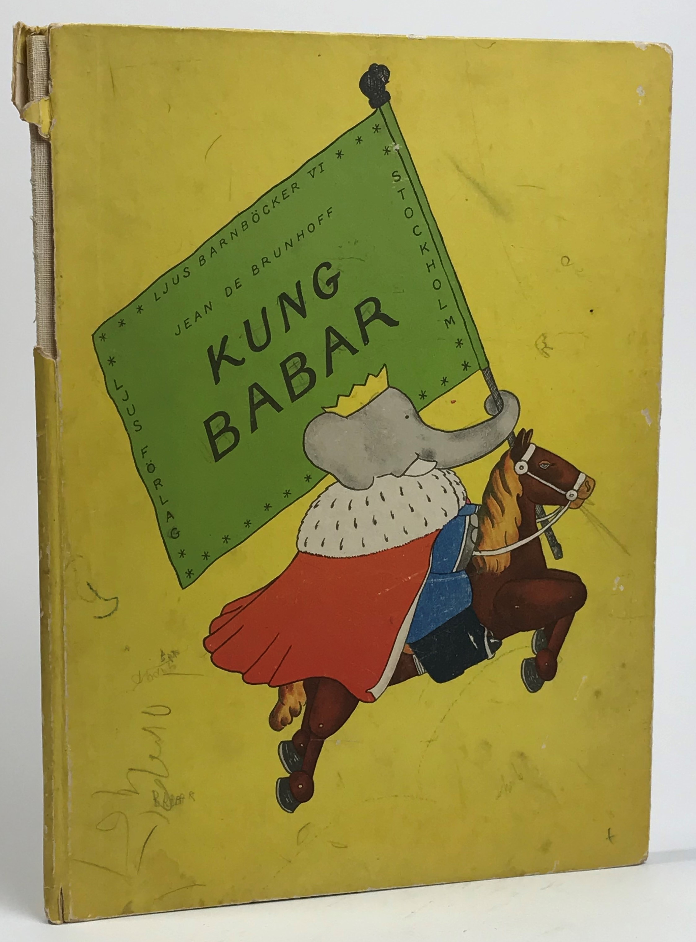 Kung Babar. Översättning av Ingrid Prytz. [Utg. av] Ljus.