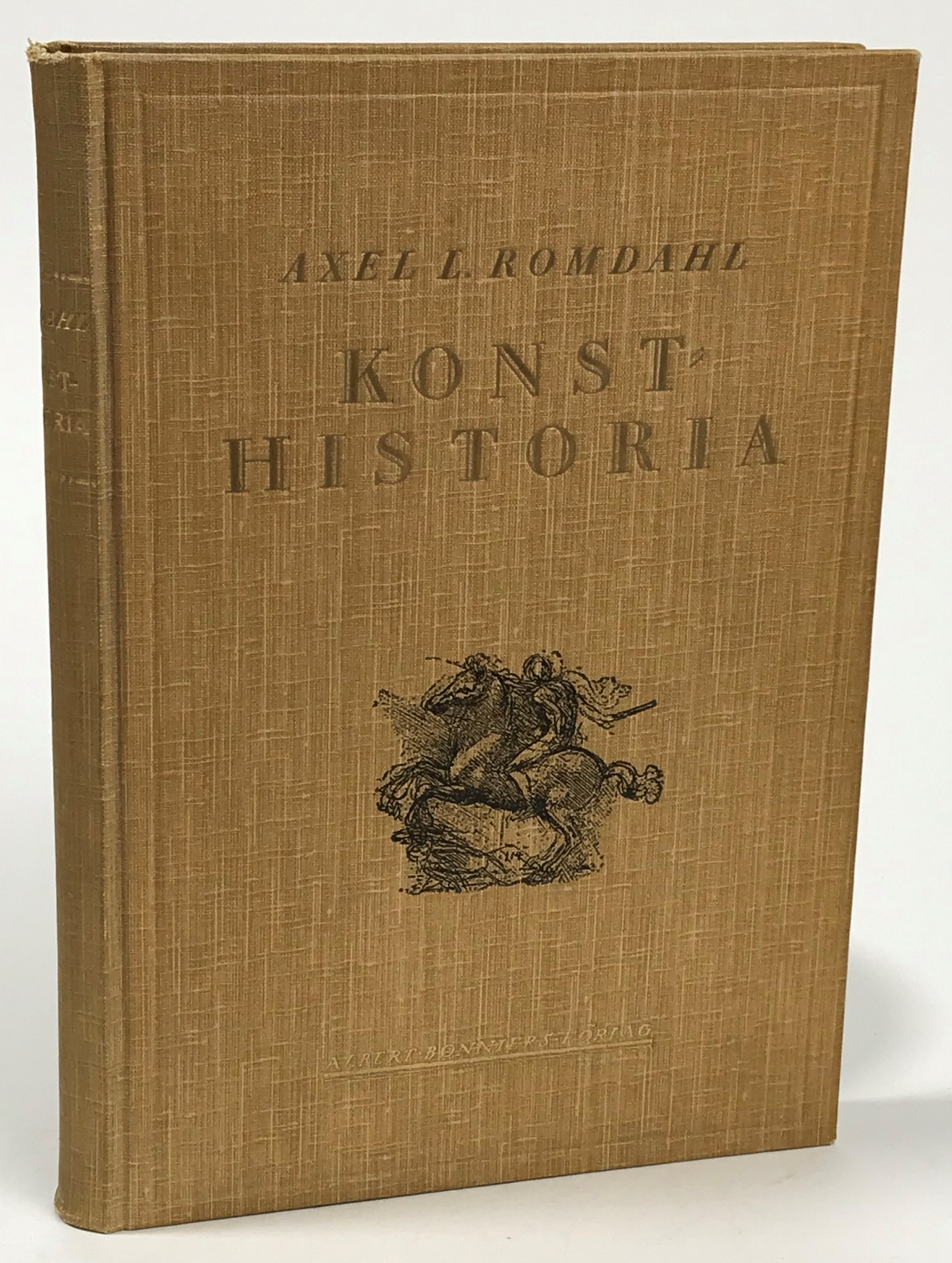 Konsthistoria i skildringar och översikter. Med 174 illustrationer. [Utg. av] Albert Bonniers förlag.