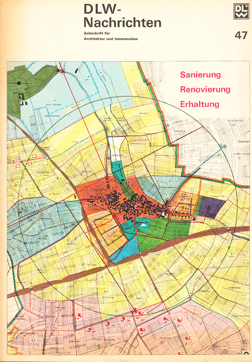 DLW-Nachrichten 32. Jahrgang 47/1968. Zeitschrift für Architektur und Innnenausbau.