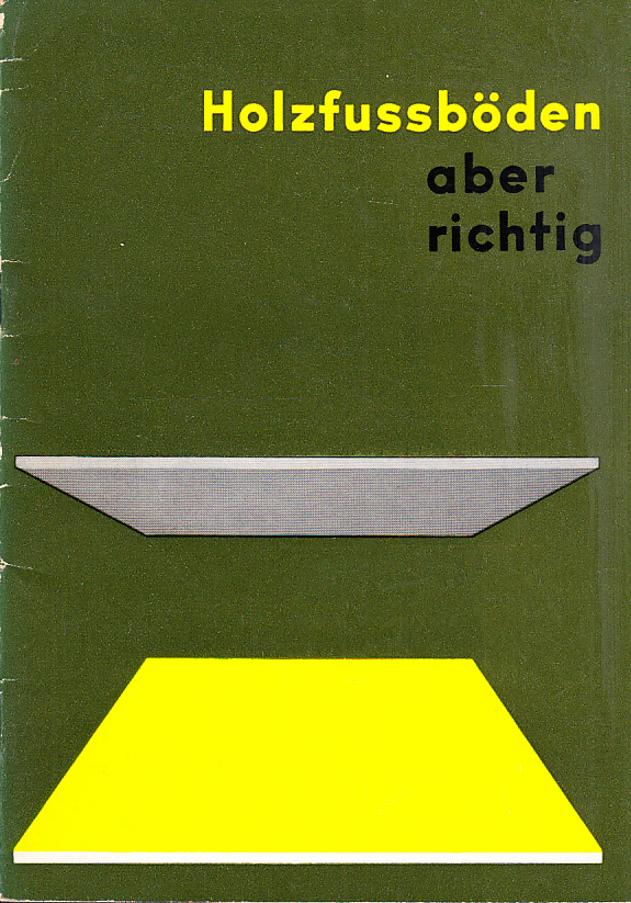 Holzfussböden aber richtig.