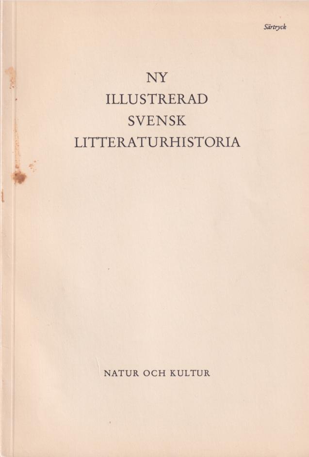 Geijer och göticismen [= rubrik].