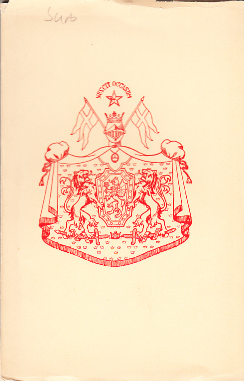 Sub Stella Septentrionali. Gothus Ignotus cum imagine ab sculptore Gounod perfecta. [Utg. av] Germanitas Genealogiæ Gothica.