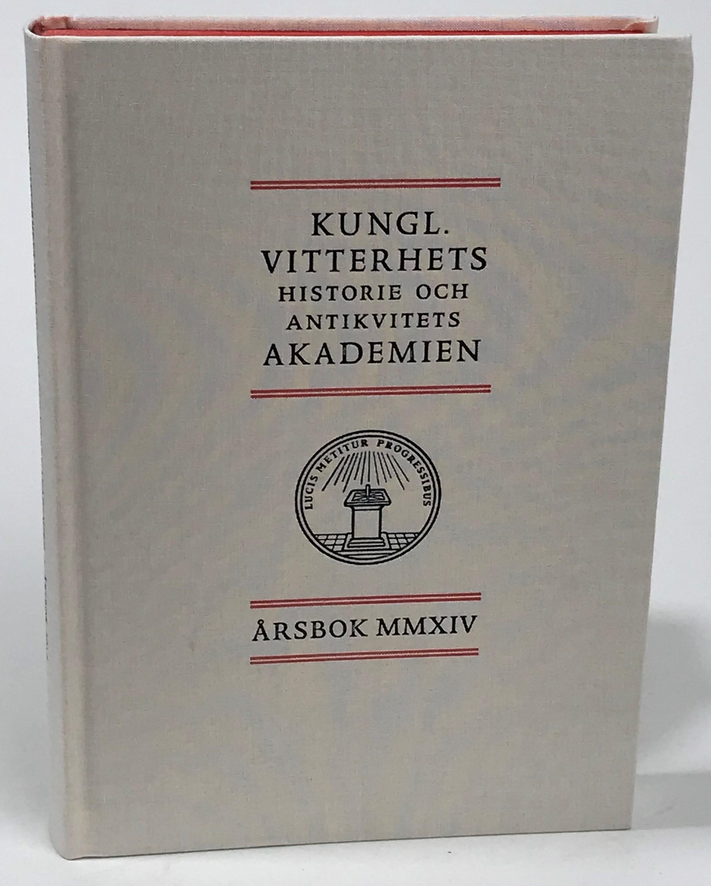 Kungl. Vitterhets Historie och Antikvitets Akademien. Årsbok 2014.