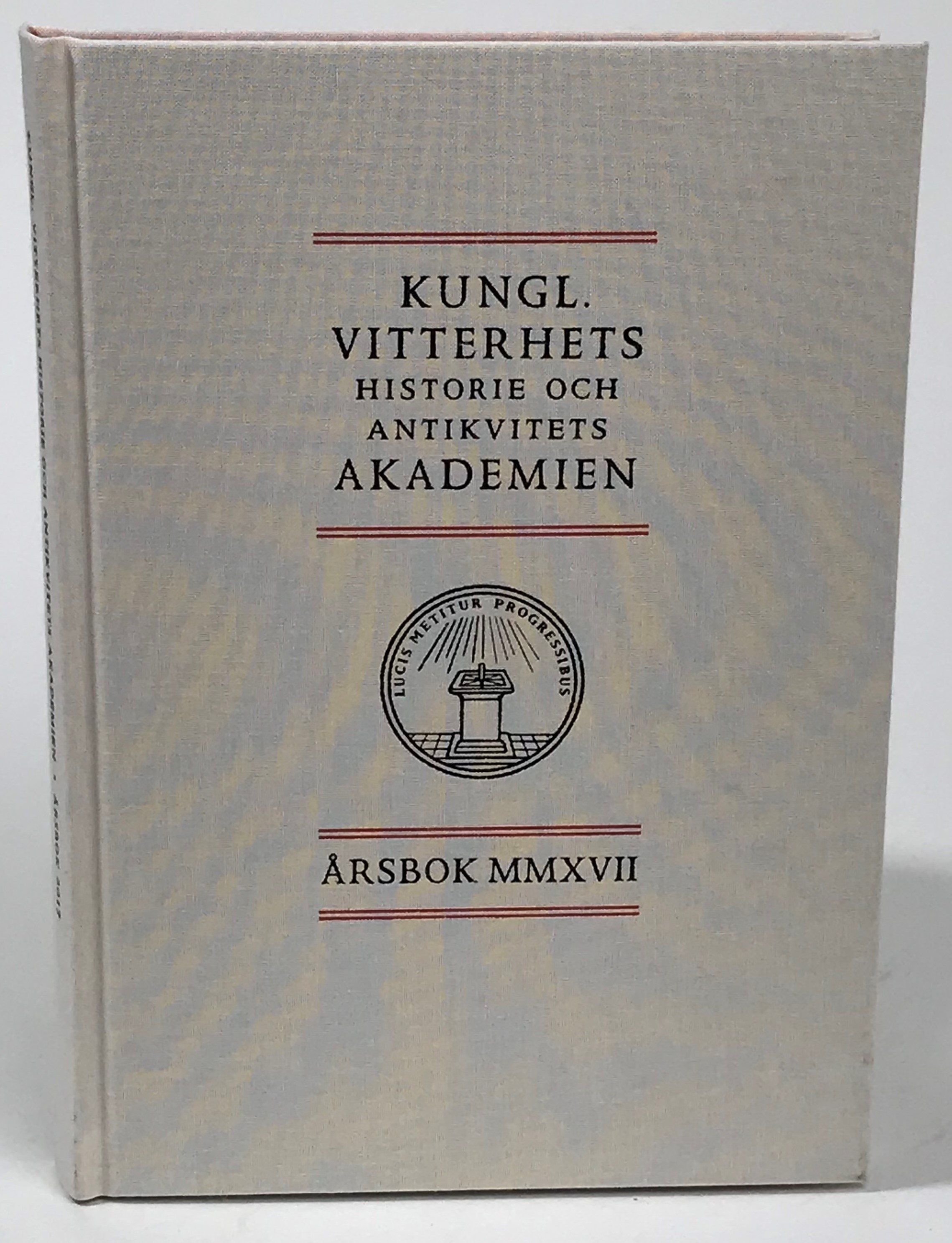 Kungl. Vitterhets Historie och Antikvitets Akademien. Årsbok 2017.