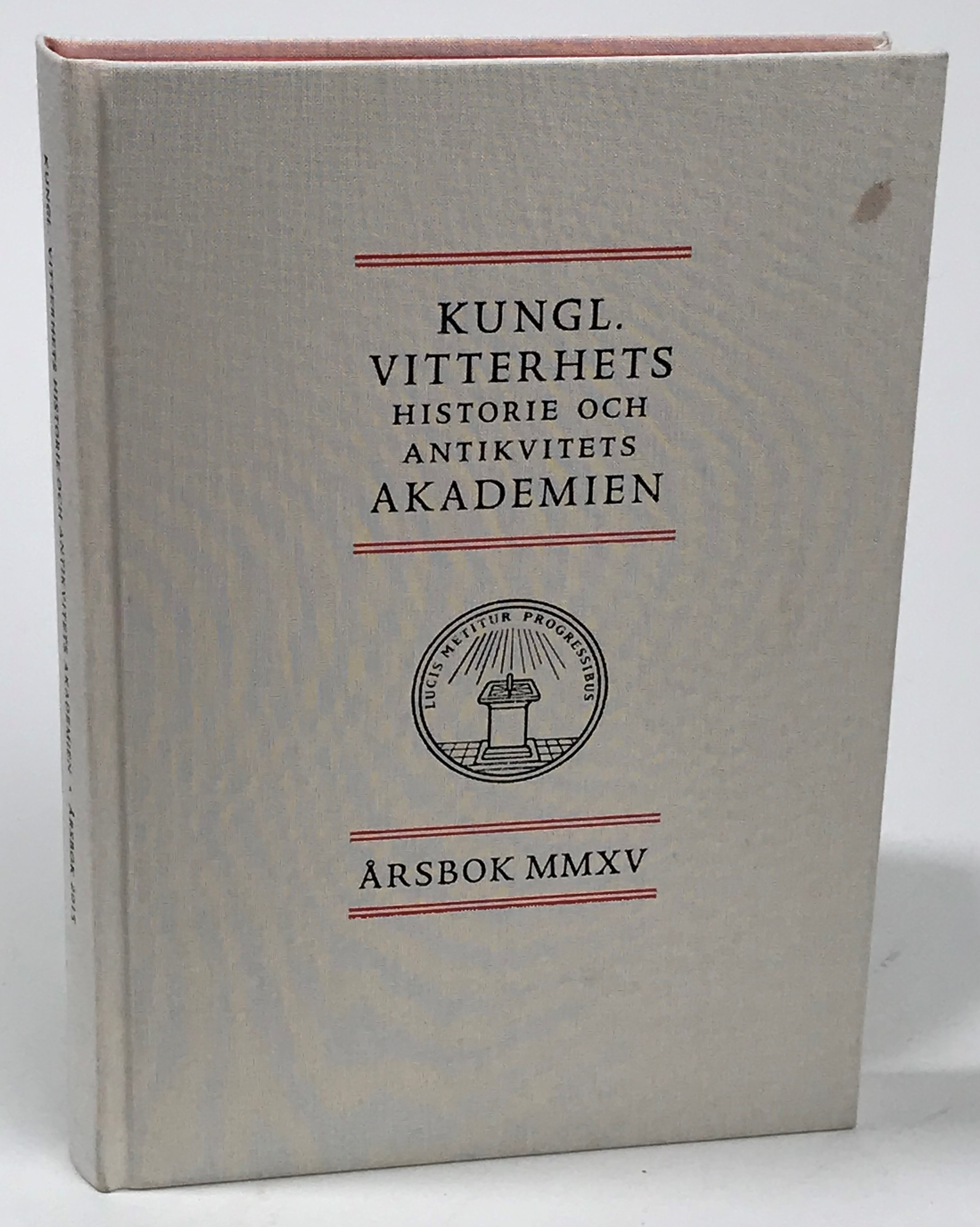 Kungl. Vitterhets Historie och Antikvitets Akademien. Årsbok 2015.