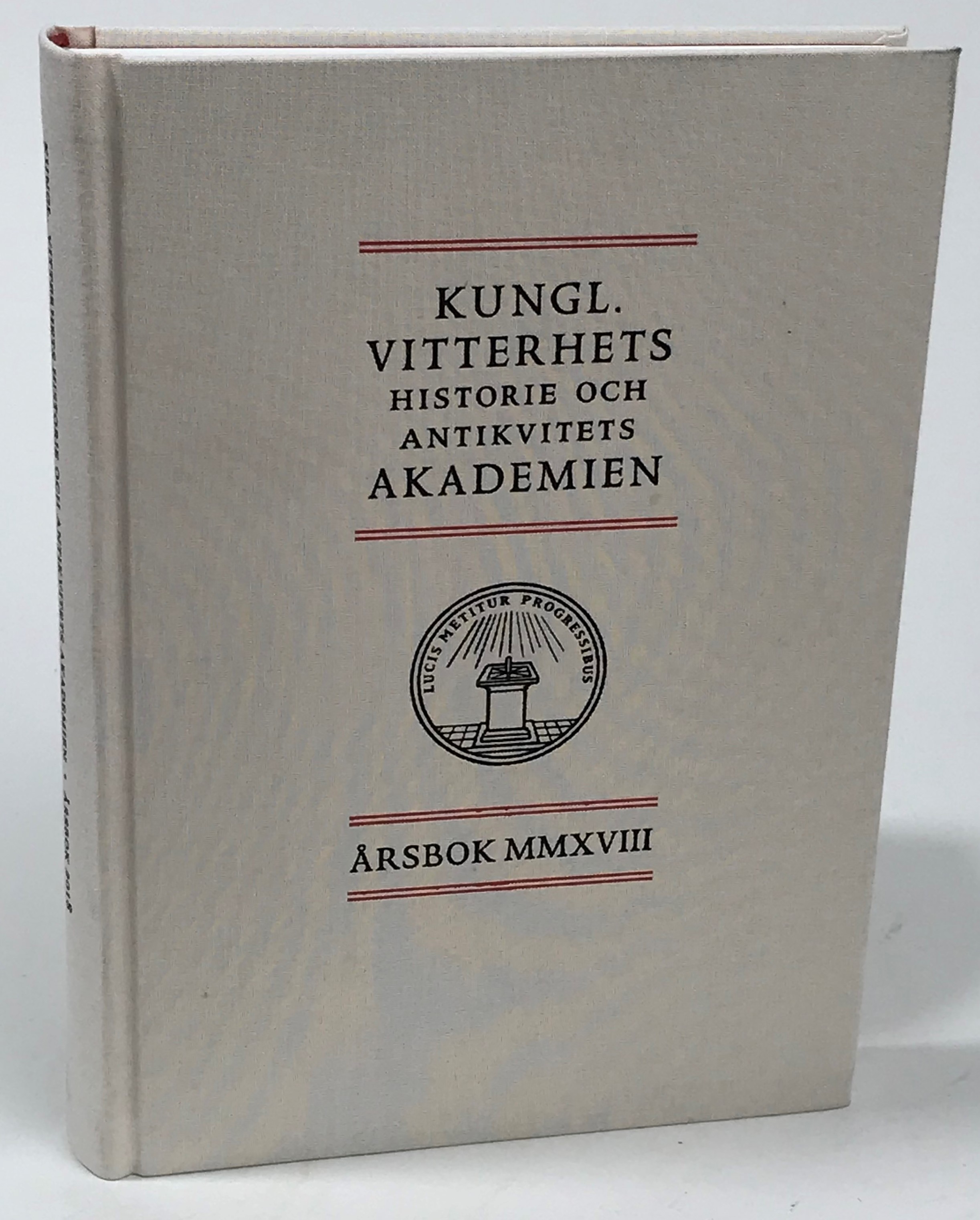 Kungl. Vitterhets Historie och Antikvitets Akademien. Årsbok 2018.