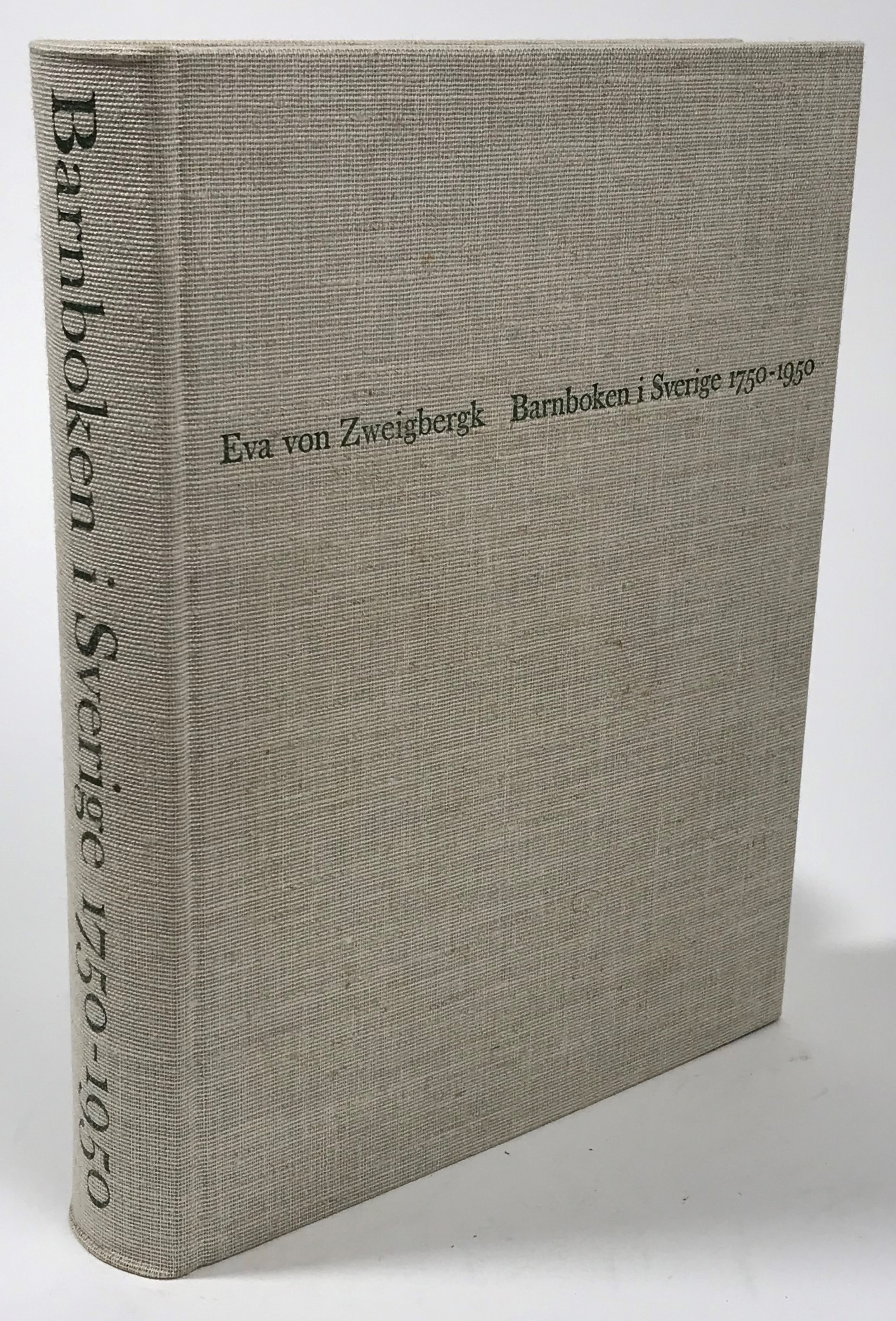 Barnboken i Sverige 1750-1950. [Utg. av] Rabén & Sjögren.