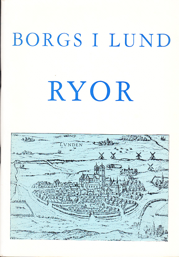 Borg i Lund. Ryor [= omslagstitel]. [Utg. av] AB C.O. Borgs Textilindustri.