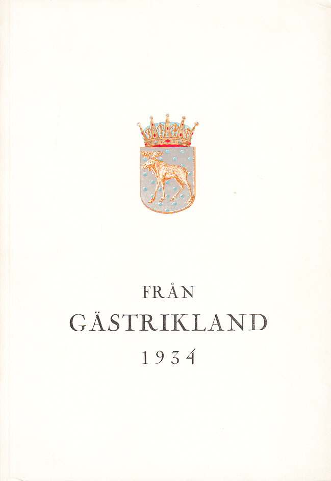 Från Gästrikland 1934.