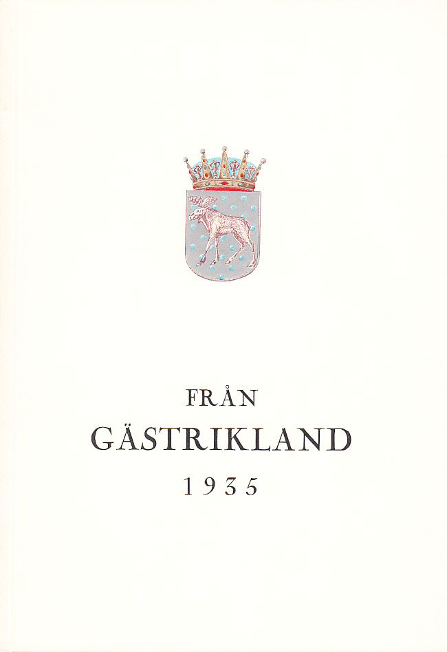 Från Gästrikland 1935.