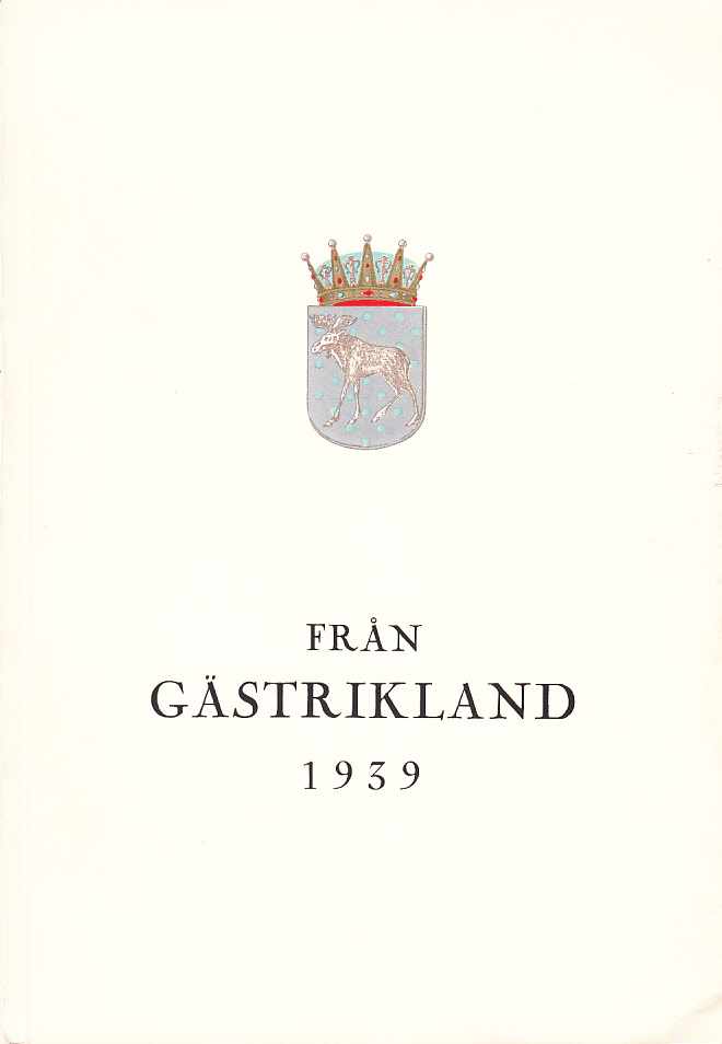 Från Gästrikland 1939.