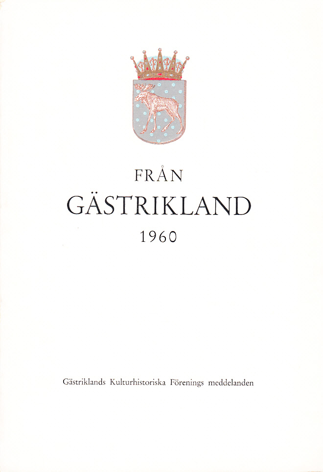 Från Gästrikland 1960.