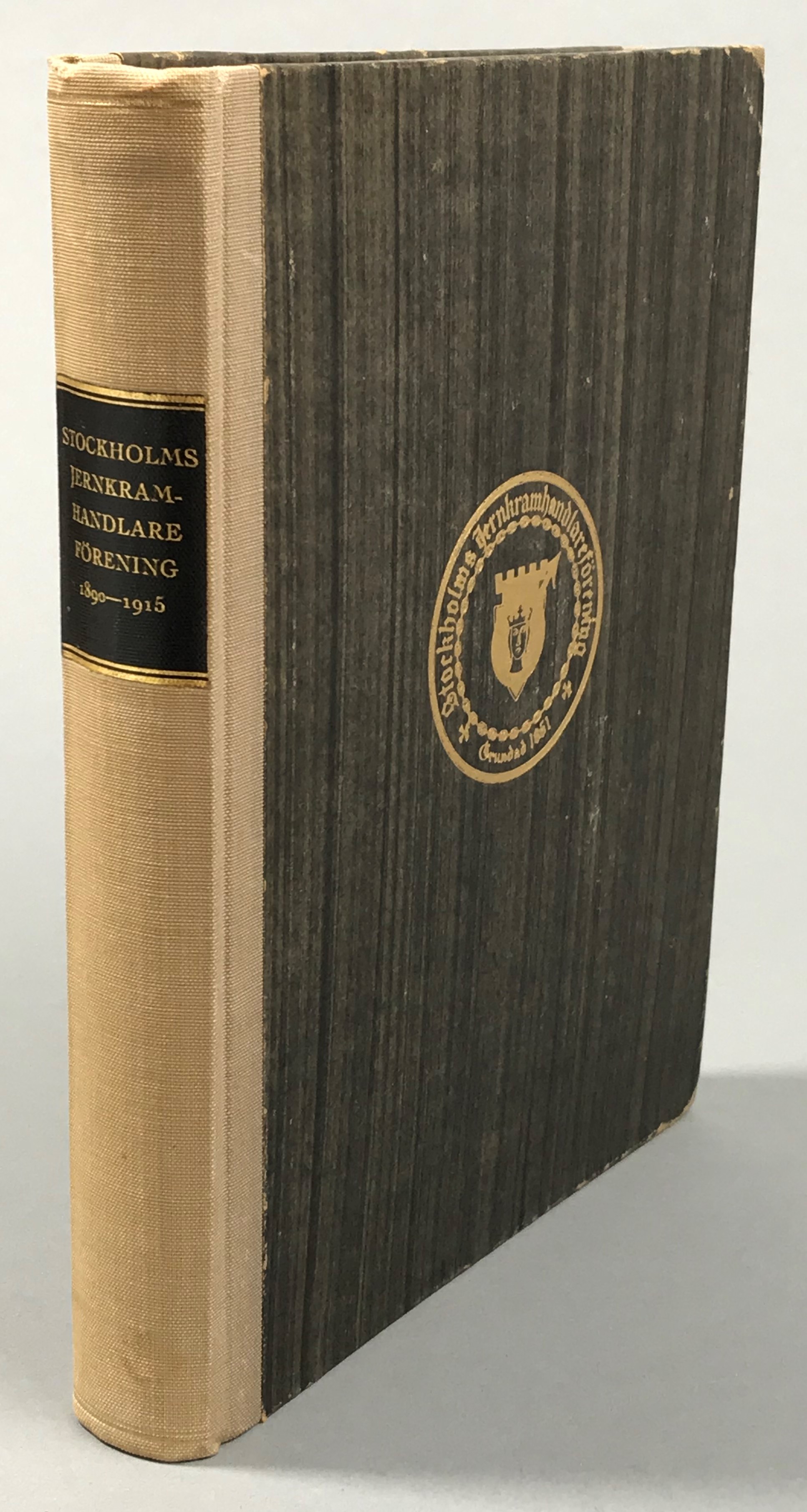 Stockholms jernkramhandlareförening 1890-1915. Historiska och biografiska anteckningar.