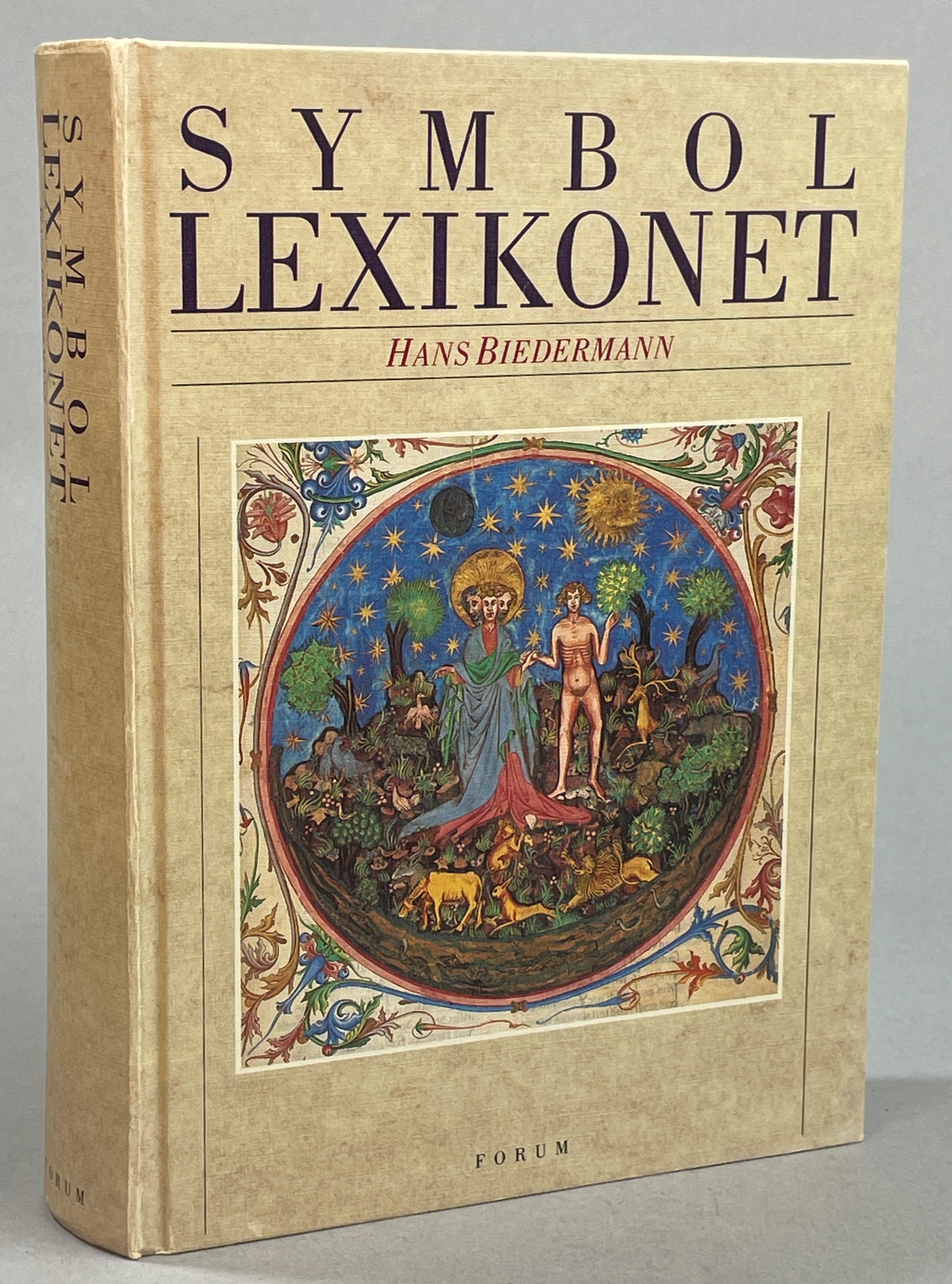 Symbollexikonet. Översättning: Paul Frisch och Joachim Retzlaff. [Illustrationer av Sibylle Biedermann]. [Utg. av] Forum.