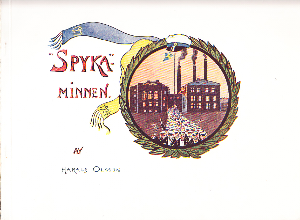 ‘Spyka’-minnen [= omslagstitel].