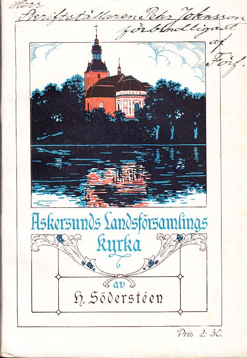 Askersunds landsförsamlings kyrka av Herman Söderstéen ...