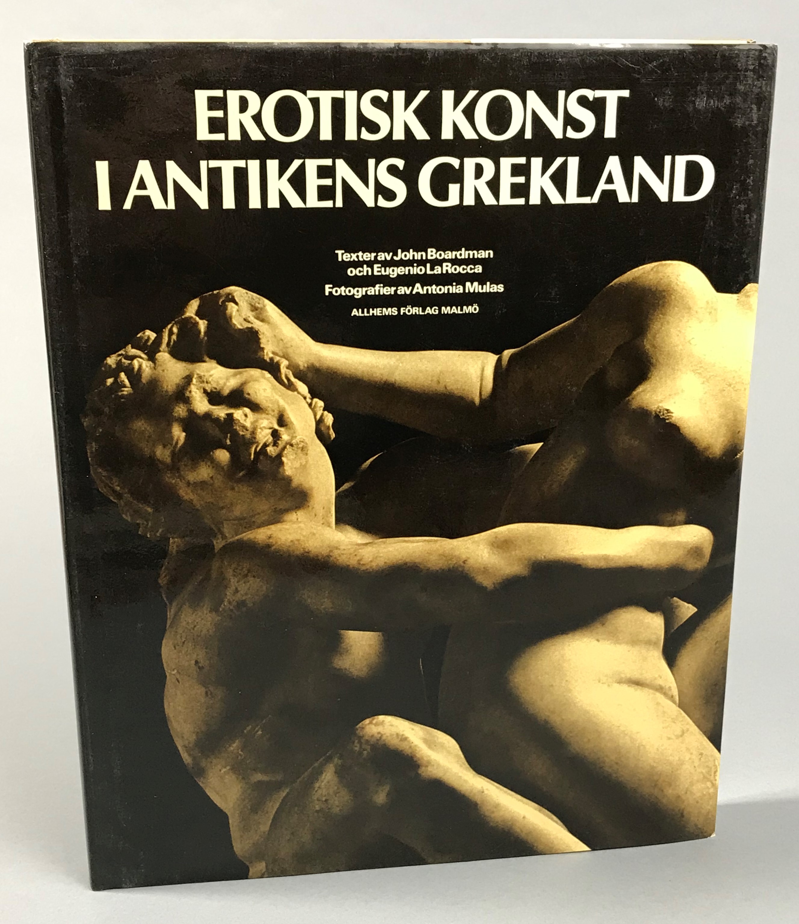 Erotisk konst i antikens Grekland. Fotografier av Antonia Mulas. Till svenska av Bengt G. Söderberg. [Utg. av] Allhems förlag.