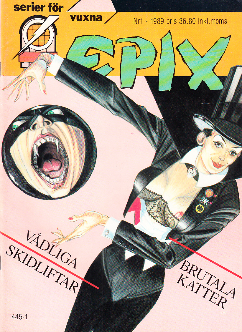 Epix - serier för vuxna. Nr 1 - 1989.