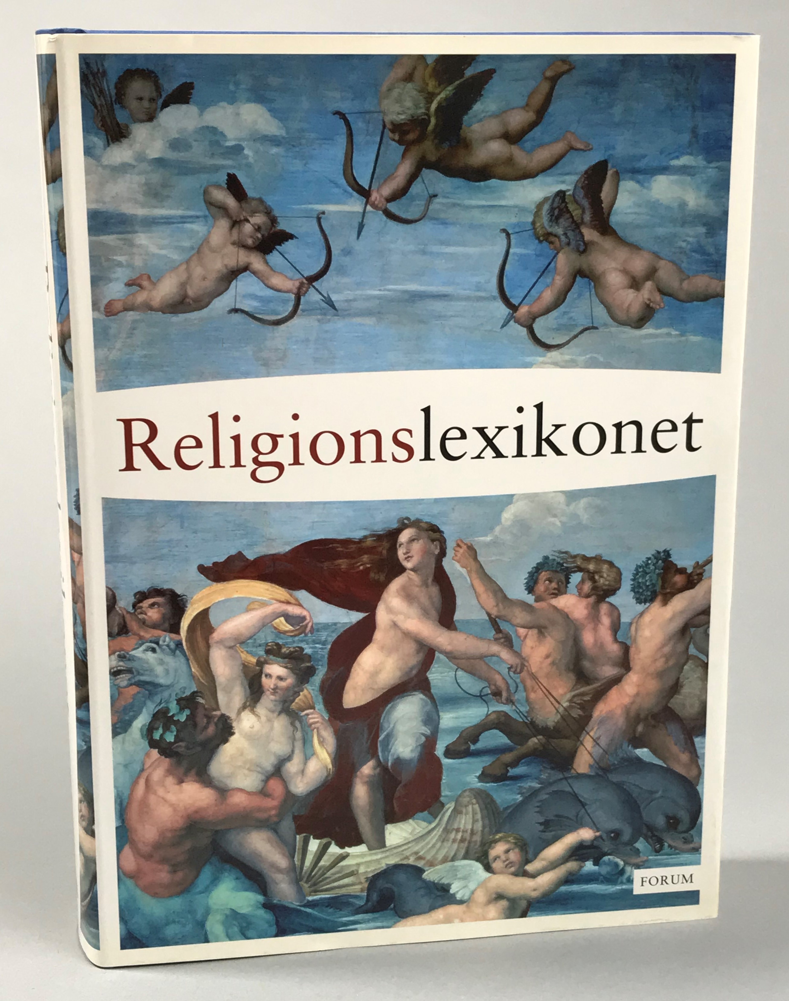 Religionslexikonet. Översättning: Joachim Retzlaff. Bearbetning: Per Beskow och Jonas Svensson. [Utg. av] Forum.