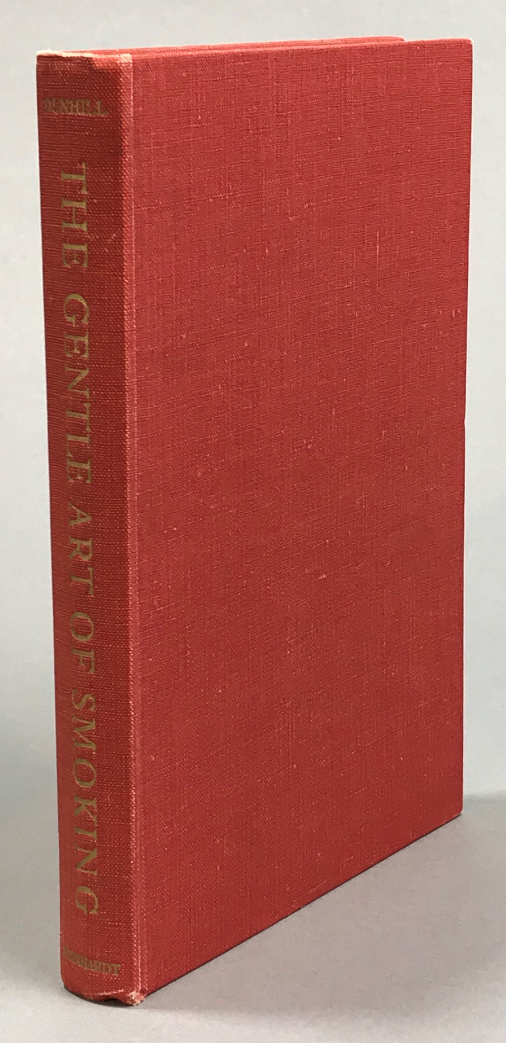 The gentle art of smoking by Alfred H. Dunhill. With drawings by James Arnold.