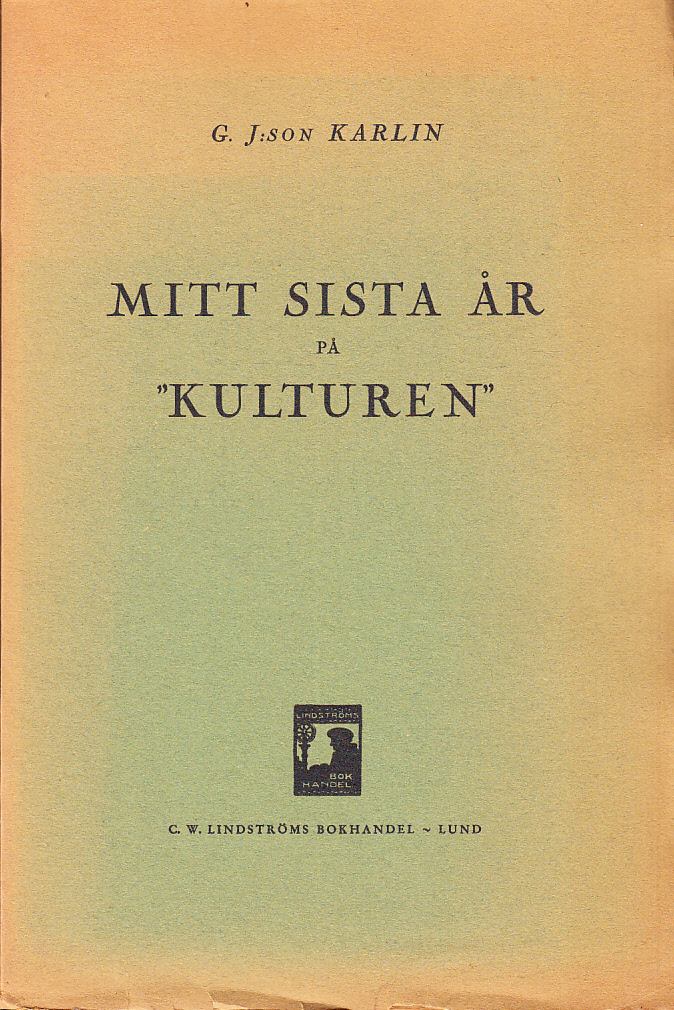 Mitt sista år på ‘Kulturen’.