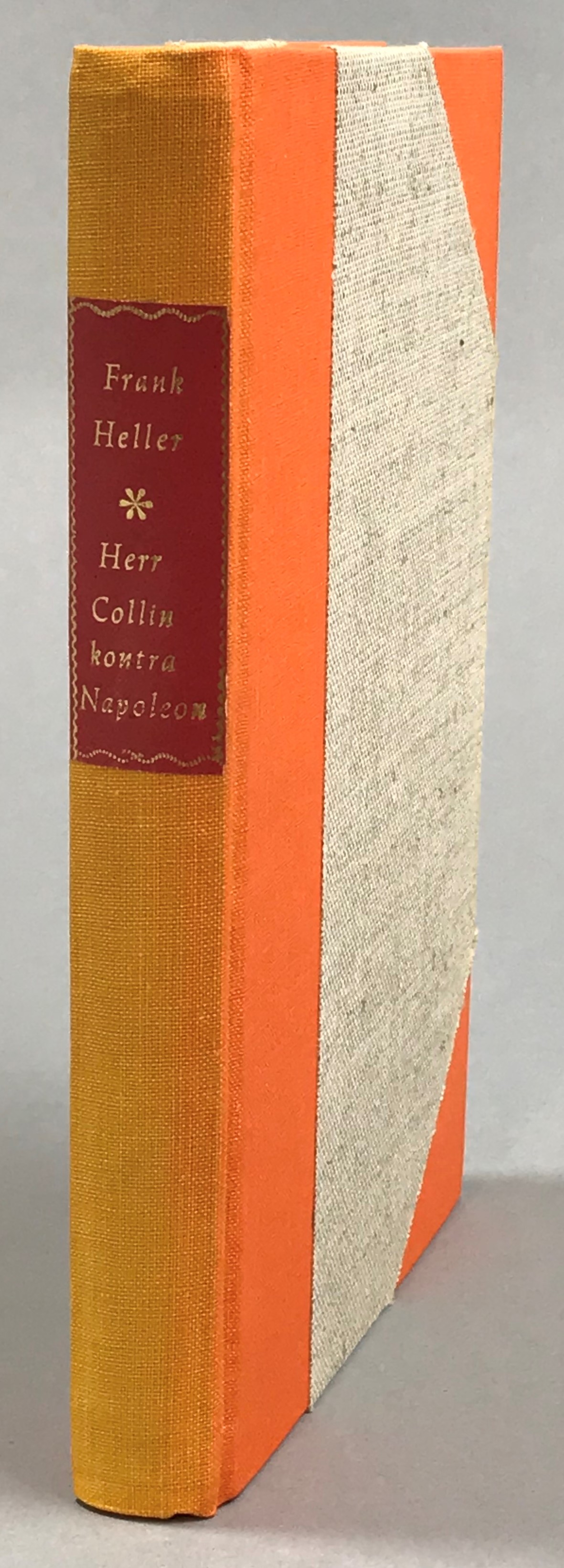 Herr Collin kontra Napoleon. Roman. [Utg. av] Albert Bonniers förlag.