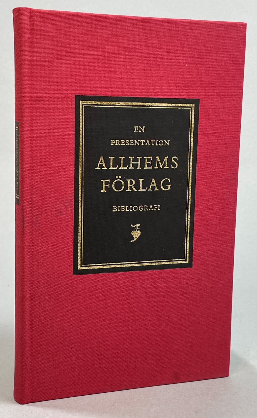 En presentation. Allhems förlag. Bibliografi. Med bidrag av Jarl Hellichius, Lars Tynell, Bengt G. Söderberg, Nils Palmborg, Gunnar Brusewitz, Sigge Hommerberg och S. Artur Svenson. [Utg. av] Atlantis.