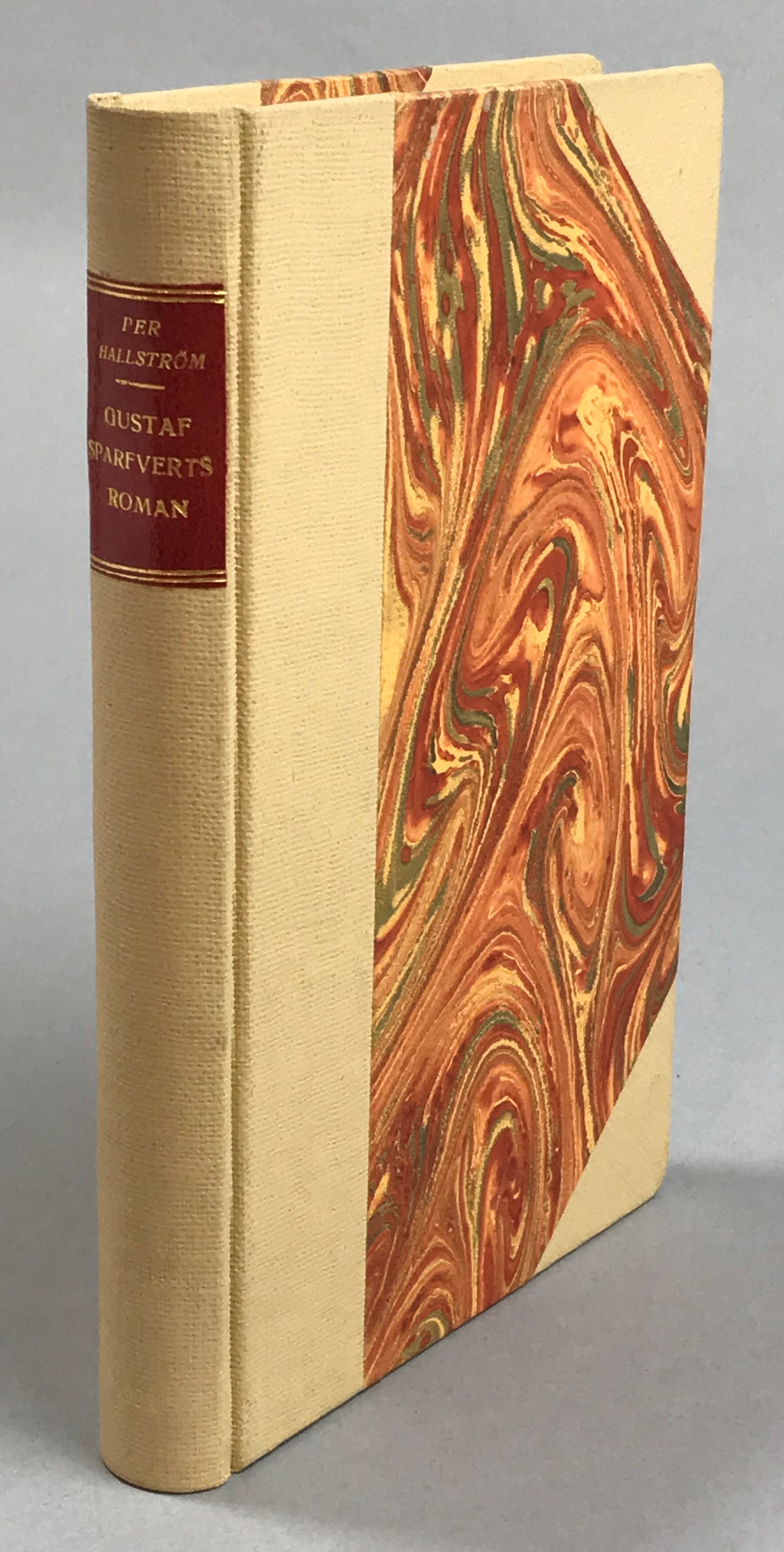 Gustaf Sparfverts roman. Berättelse. [Utg. av] Albert Bonniers förlag.