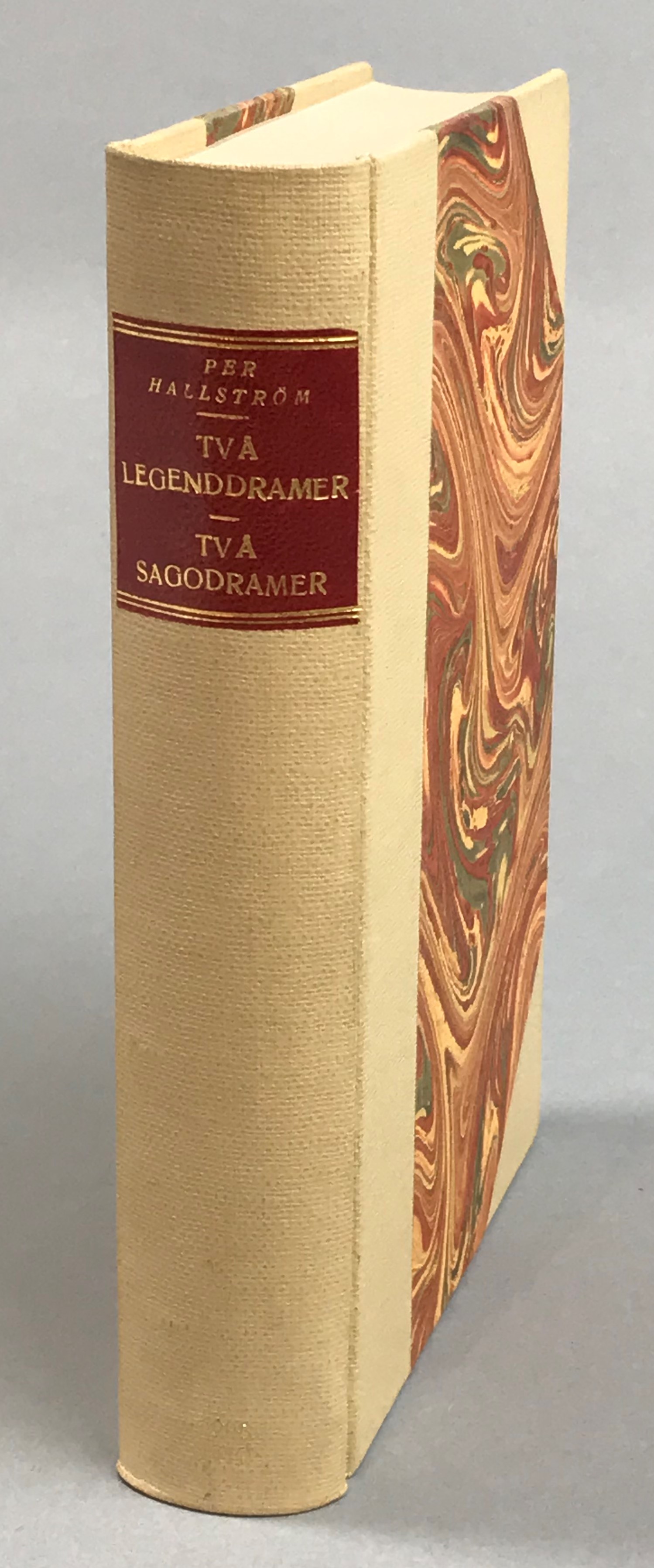 Två legenddramer. [bunden med:] Två sagodramer. [Utg. av] Albert Bonniers förlag.