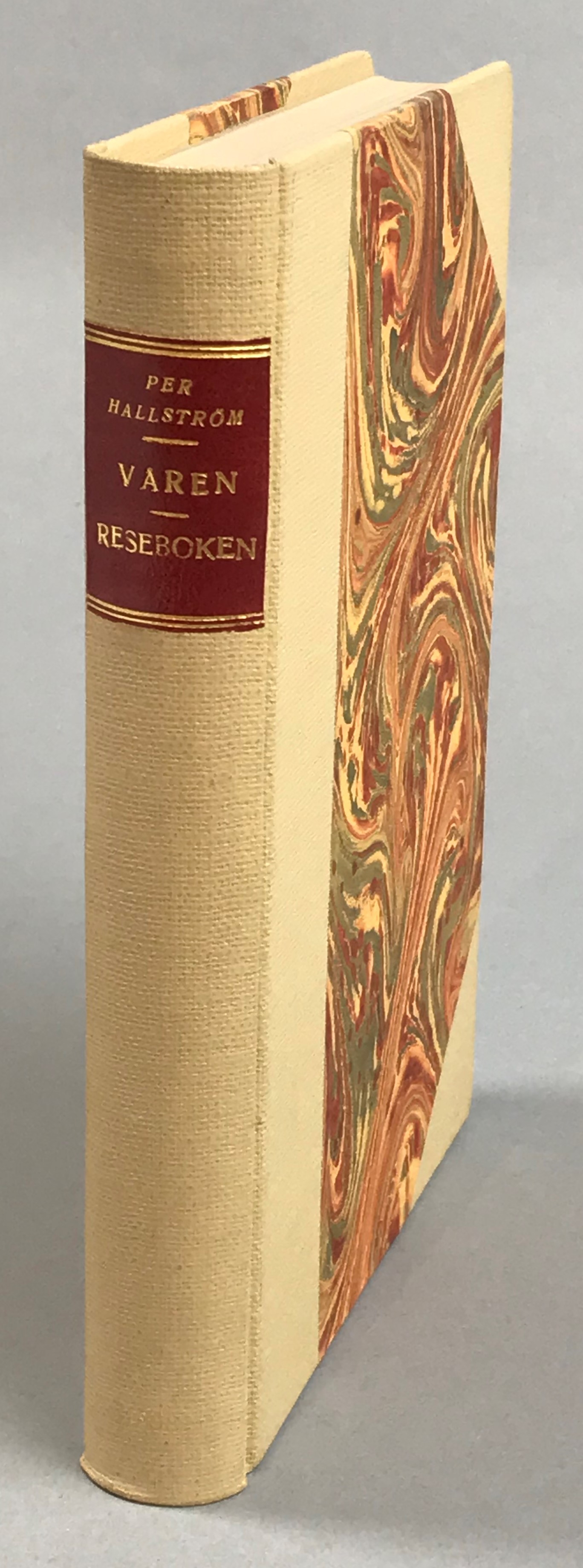 Våren. En roman från 1890-talet. [bunden med:] Reseboken. Noveller. Fjärde upplagan. [Utg. av] Albert Bonniers förlag.