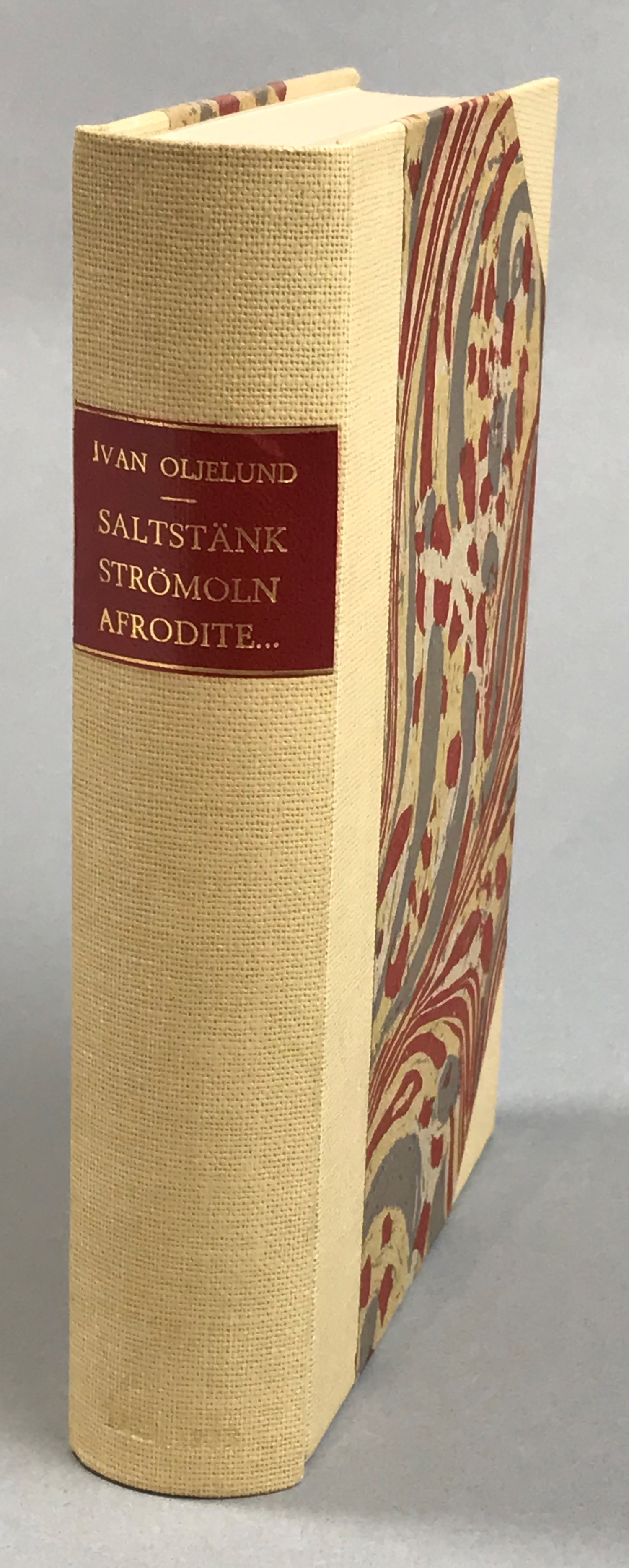 Saltstänk och strömoln. Noveller och dikter. [Utg. av] J.A. Lindblads förlag. [bunden med:] Afrodite går förbi. [Utg. av] Albert Bonniers förlag.