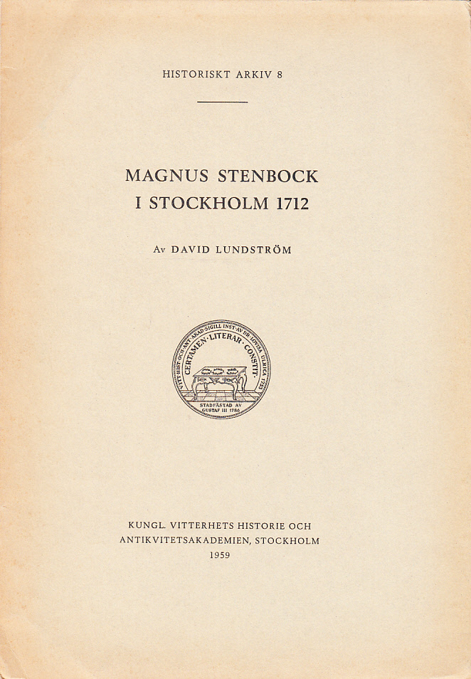 Magnus Stenbock i Stockholm 1712 [= rubrik].
