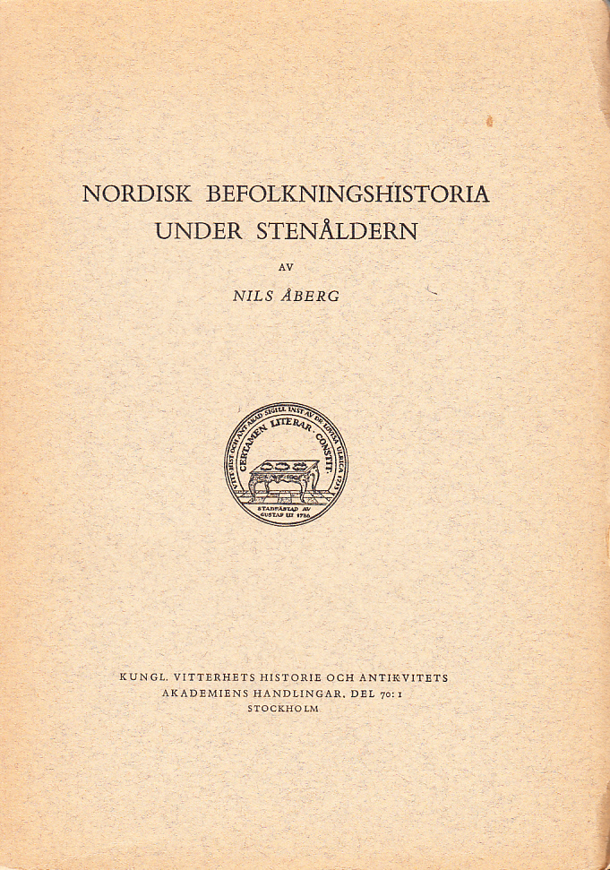 Nordisk befolkningshistoria under stenåldern.