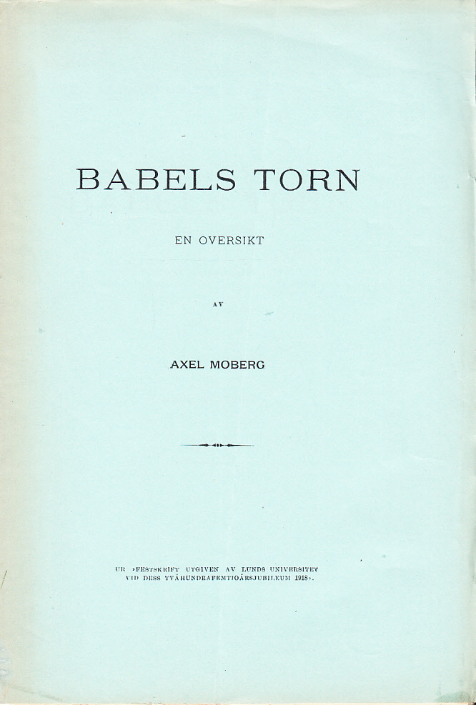 Babels torn. En översikt.