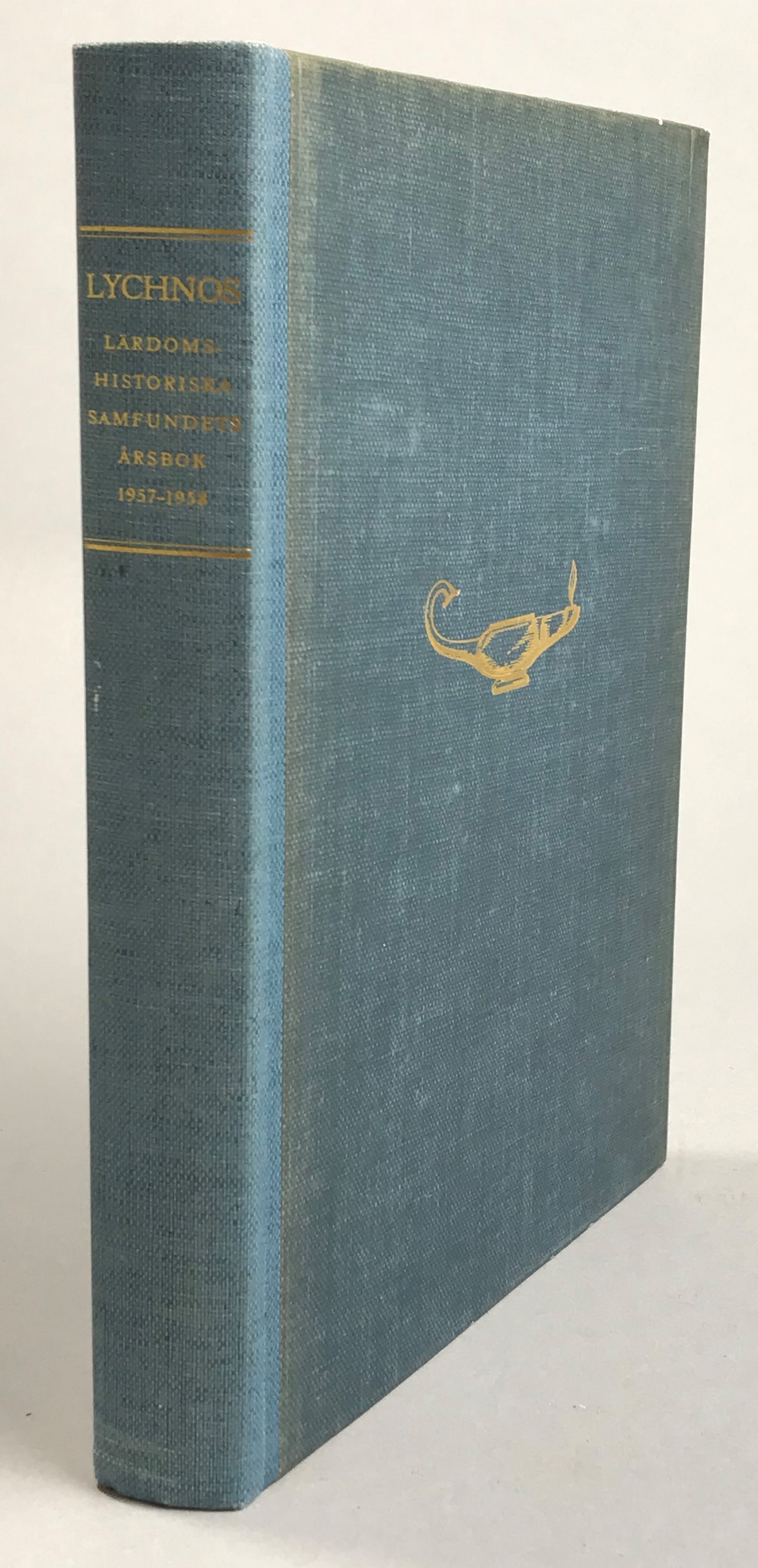 Lychnos. Lärdomshistoriska samfundets årsbok ... 1957-1958. [Utg. av] Almqvist & Wiksell.