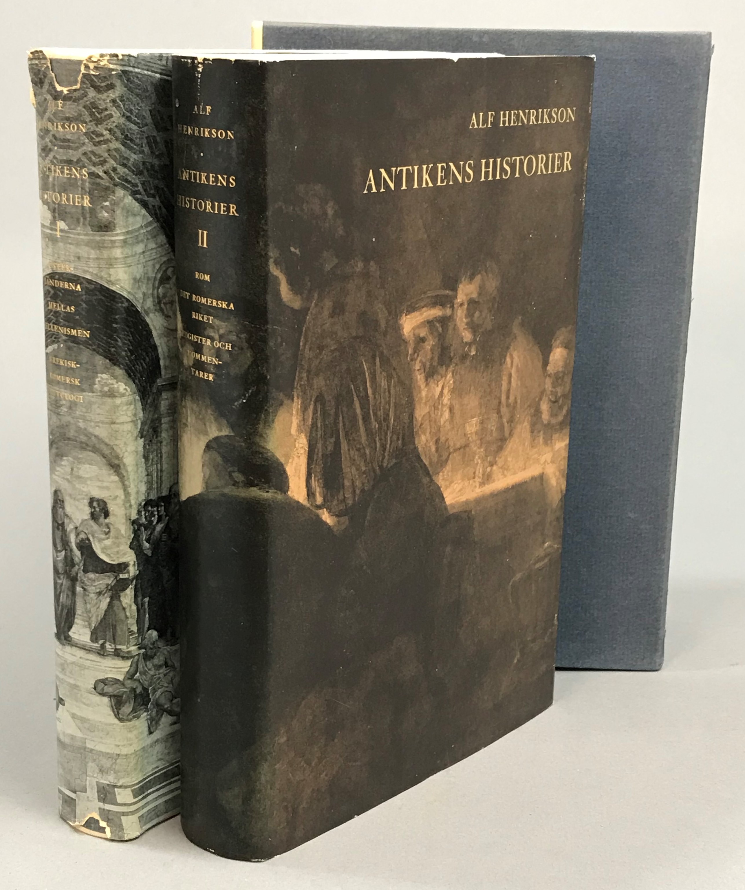 Antikens historier. I. [Österländerna, Hellas, Hellenismen. Grekisk-romersk mytologi]. [... II. Rom. Det romerska riket. Register och kommentarer]. Med teckningar av Håkan Bonds. [Utg. av] Bonniers.