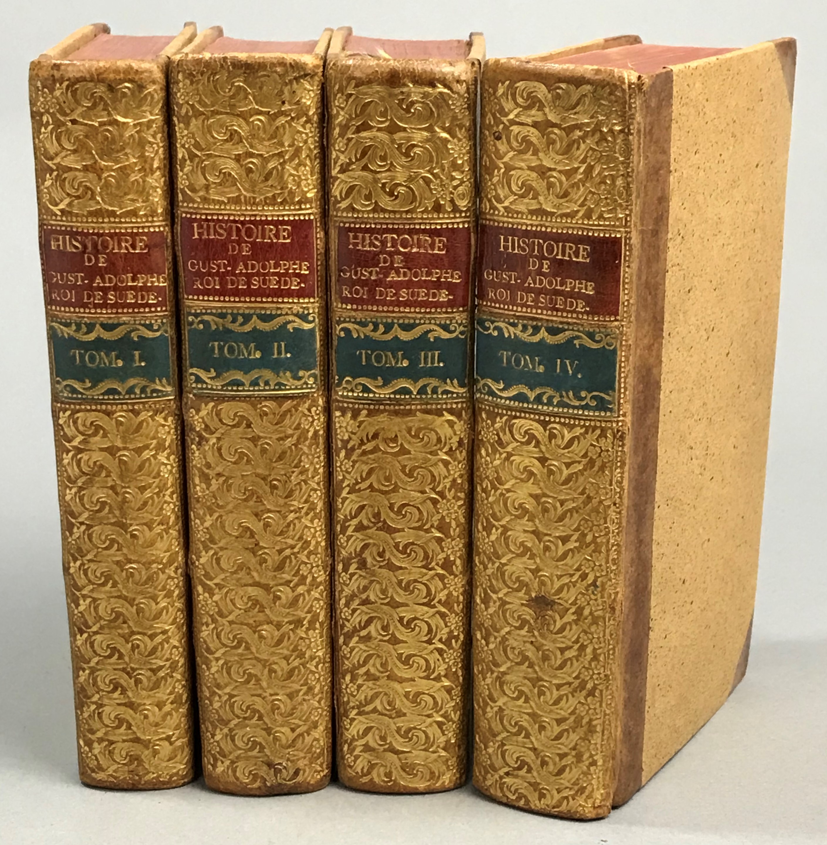 Histoire de Gustave-Adolphe roi de Suede. Composée sur tout ce qui a paru de plus curieux, & sur un grand nombre de manuscrits, & principalment sur ceux de Mr. Arkenholtz, par M. D. M*** professeur etc. ... Tome premier -