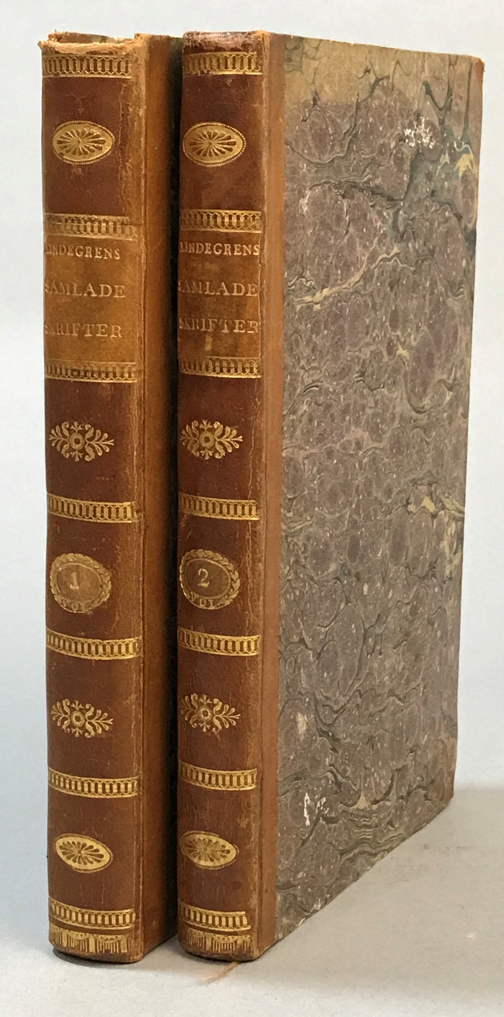 Carl Lindegrens samlade arbeten. Första delen. [... Andra delen.].