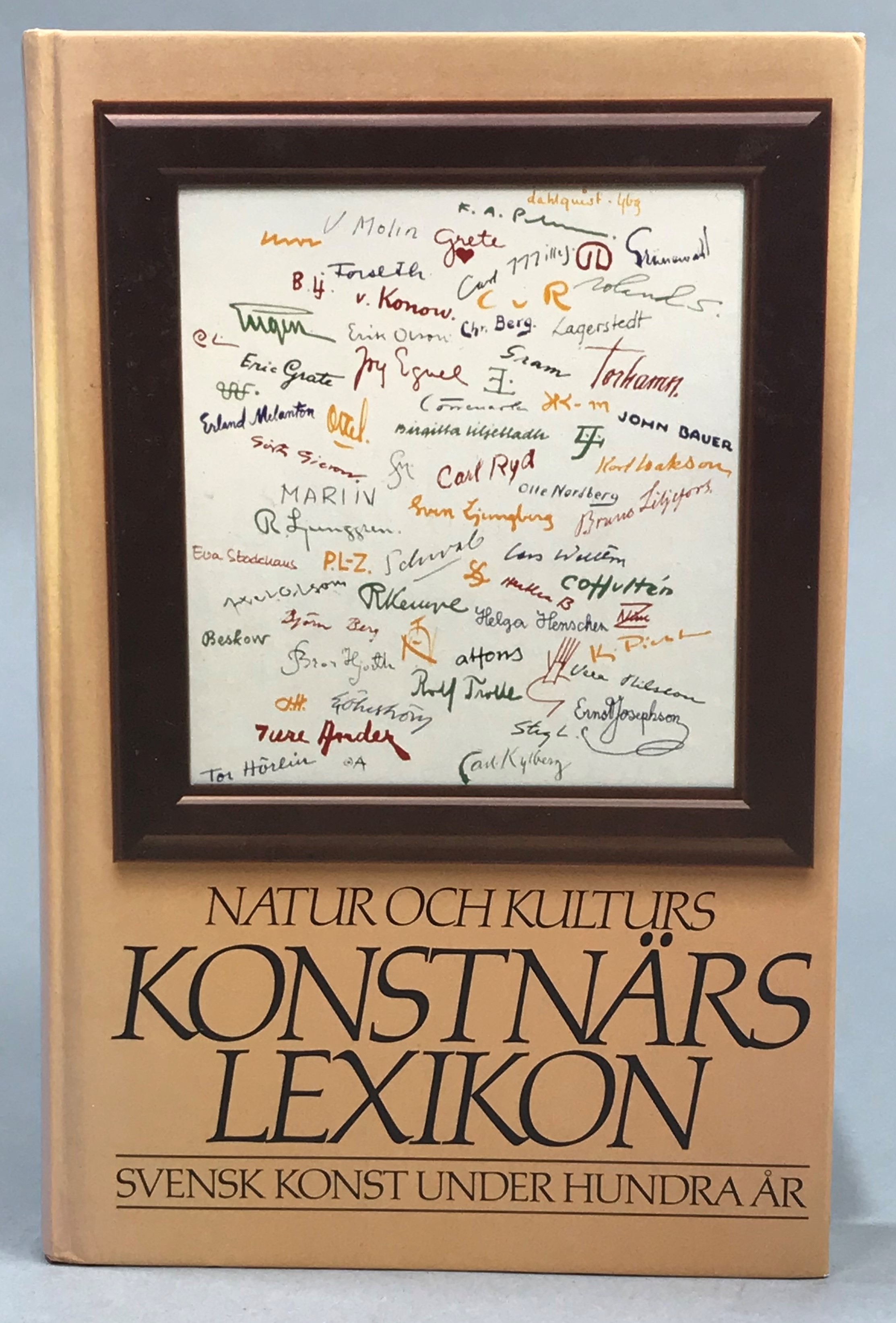 Natur och Kulturs konstnärslexikon. Svensk konst under 100 år. Under redaktion av Eugen Wretholm.