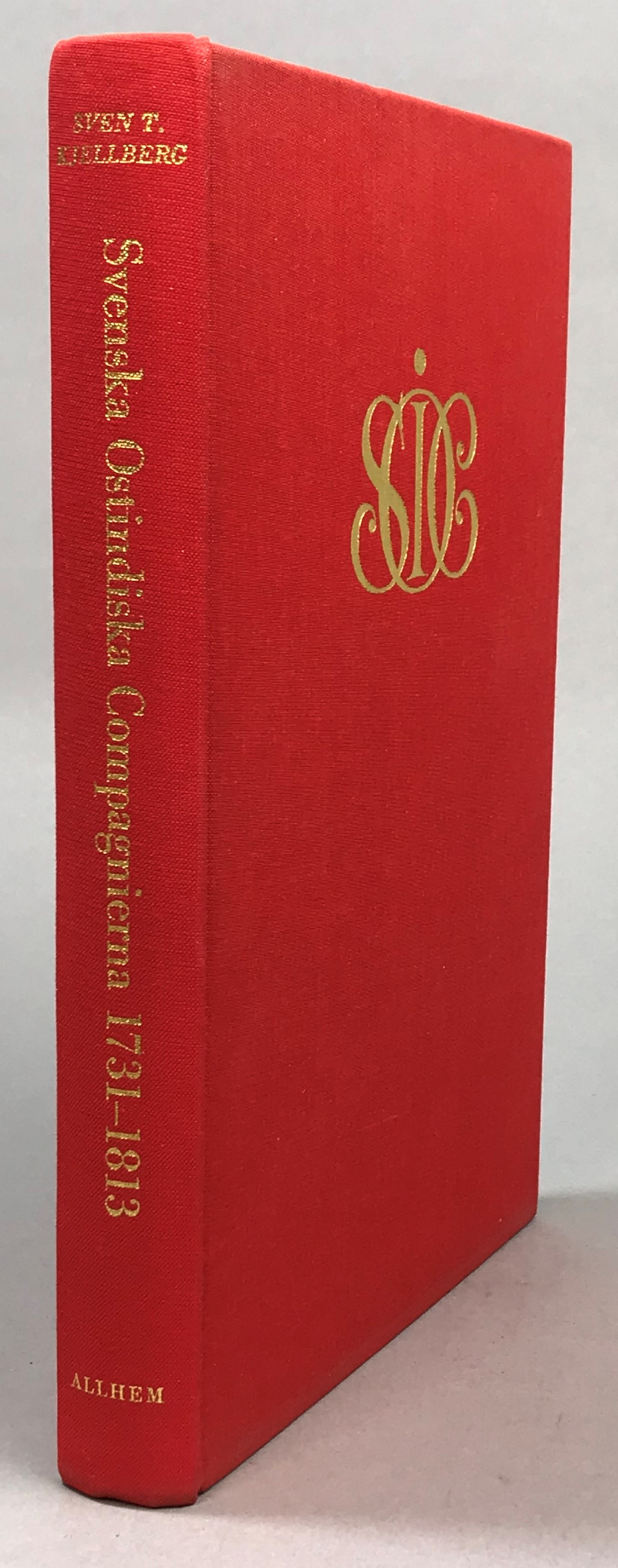 Svenska ostindiska compagnierna 1731-1813. Kryddor. Te. Porslin. Siden. [Utg. av] Allhems förlag.