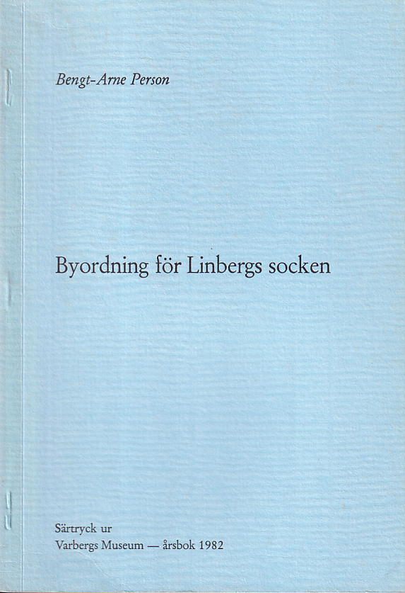 Byordning för Lindbergs socken [= rubrik].