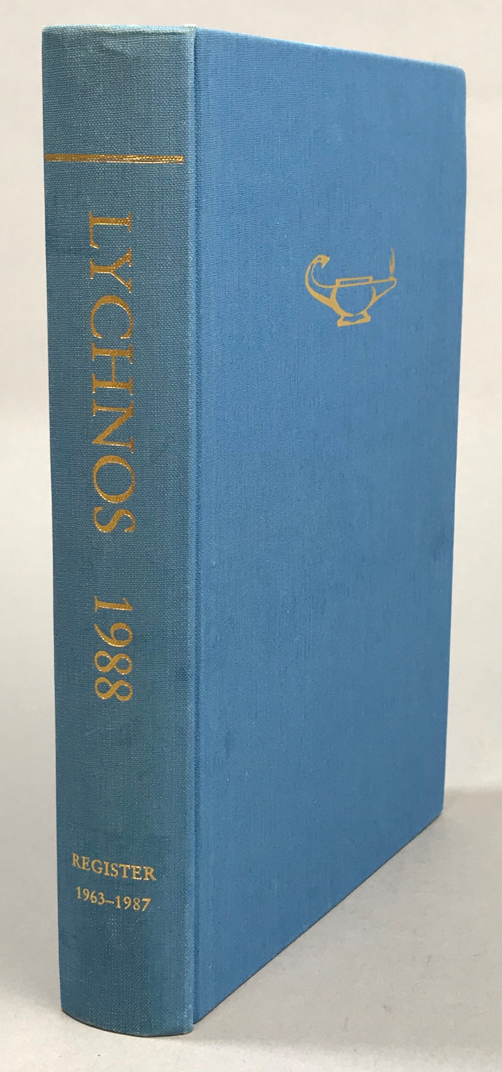Lychnos. Lärdomshistoriska samfundets årsbok ... 1988. [... 1964/64 - 1987. Register upprättat av L. Sellberg]. [Utg. av] Almqvist & Wiksell.