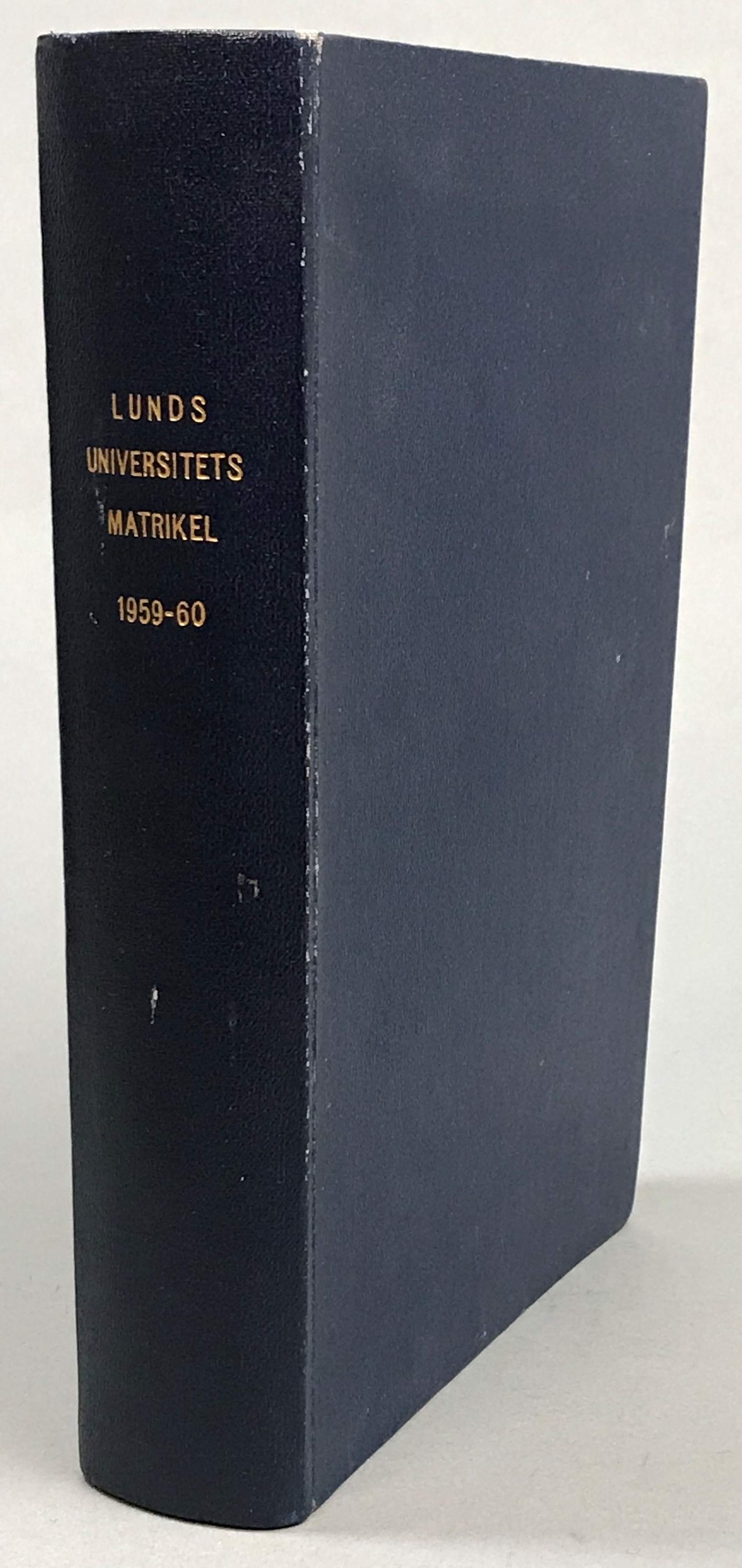 Lunds universitets matrikel 1959-60. Utg. av Wilhelm Norlind & Maurits Persson.