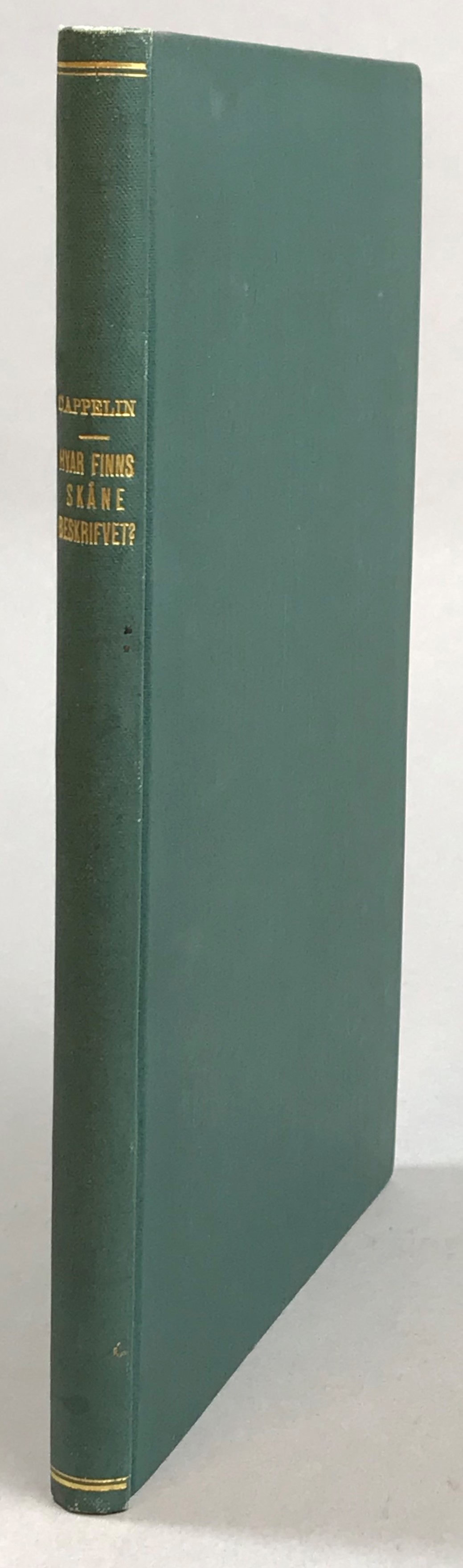 Hvar finns Skåne beskrifvet? En förteckning öfver Skåne berörande litteratur, utgiven såsom bidrag till en Skånsk bibliografi.