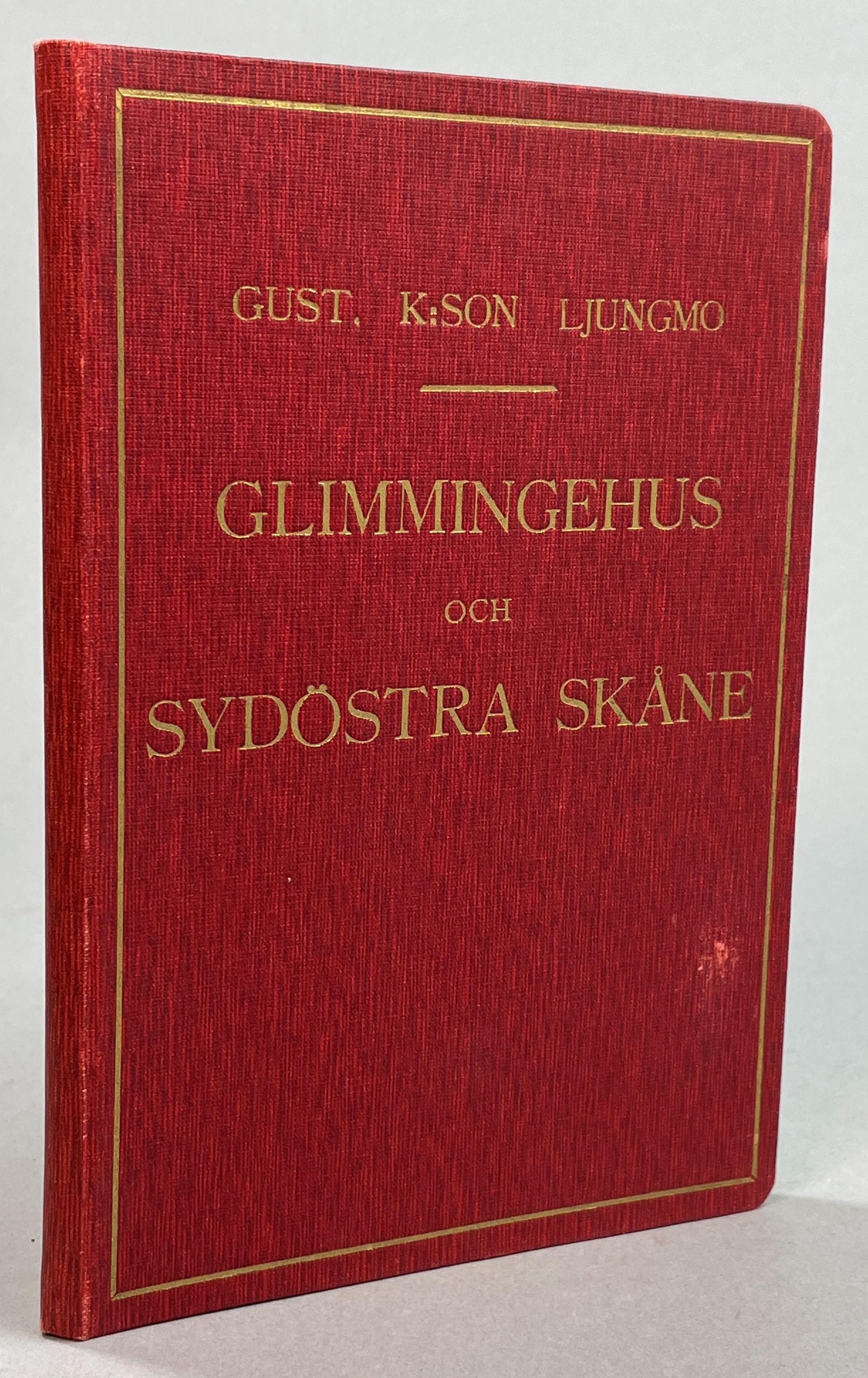 Glimmingehus och sydöstra Skåne. Handledning för turister och hembygdsvänner. [Utg. av] Oscar Rehnbergs Bokhandels Förlag.