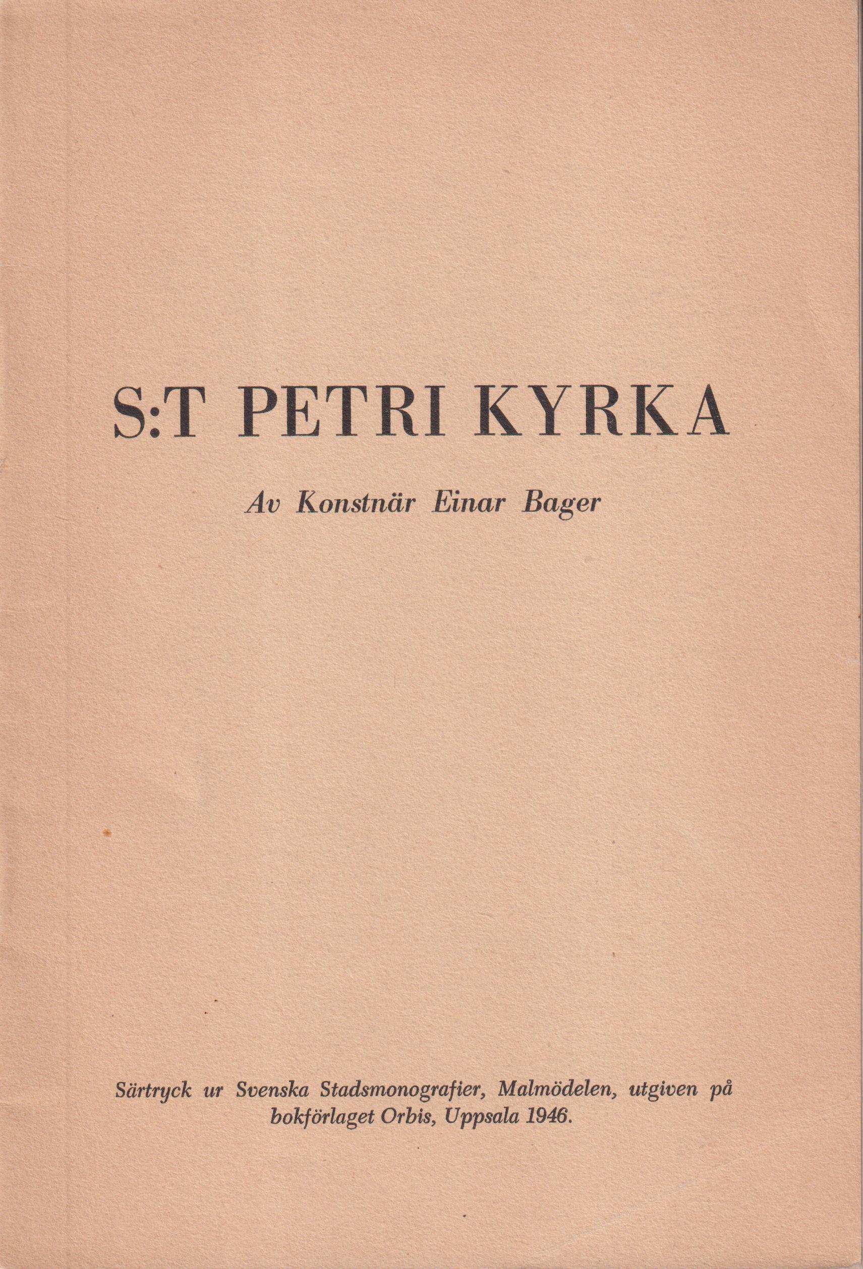 S:t Petri kyrka [= rubrik].