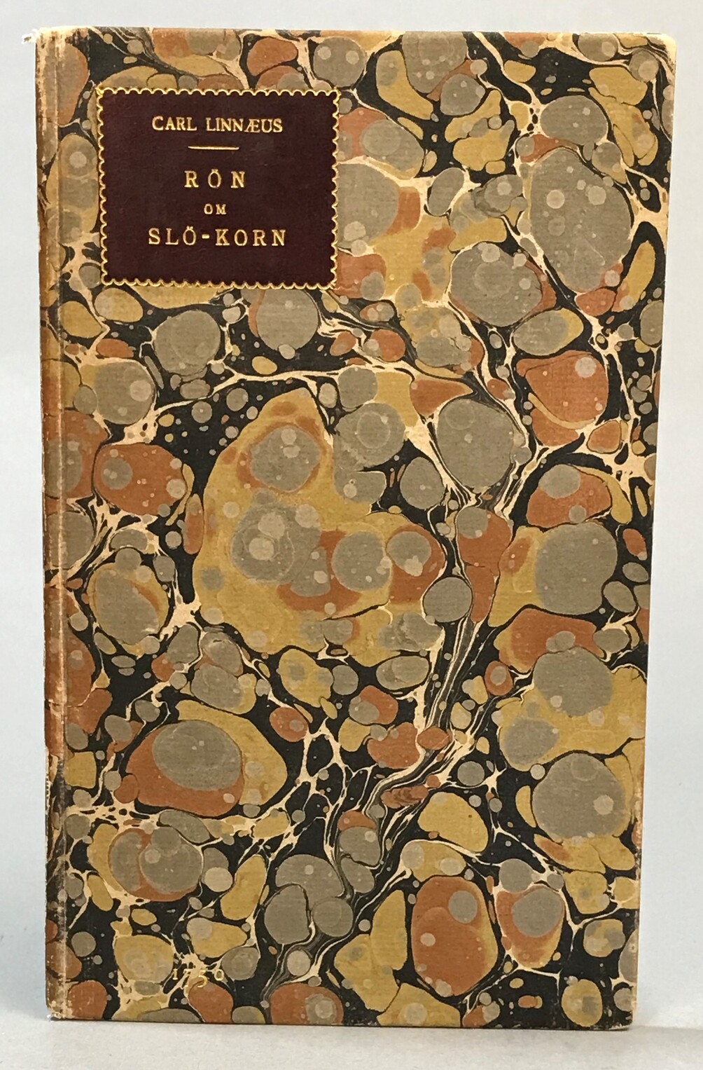 Rön om slö-korn, ingifvit af Carl Linnæus [= rubrik].