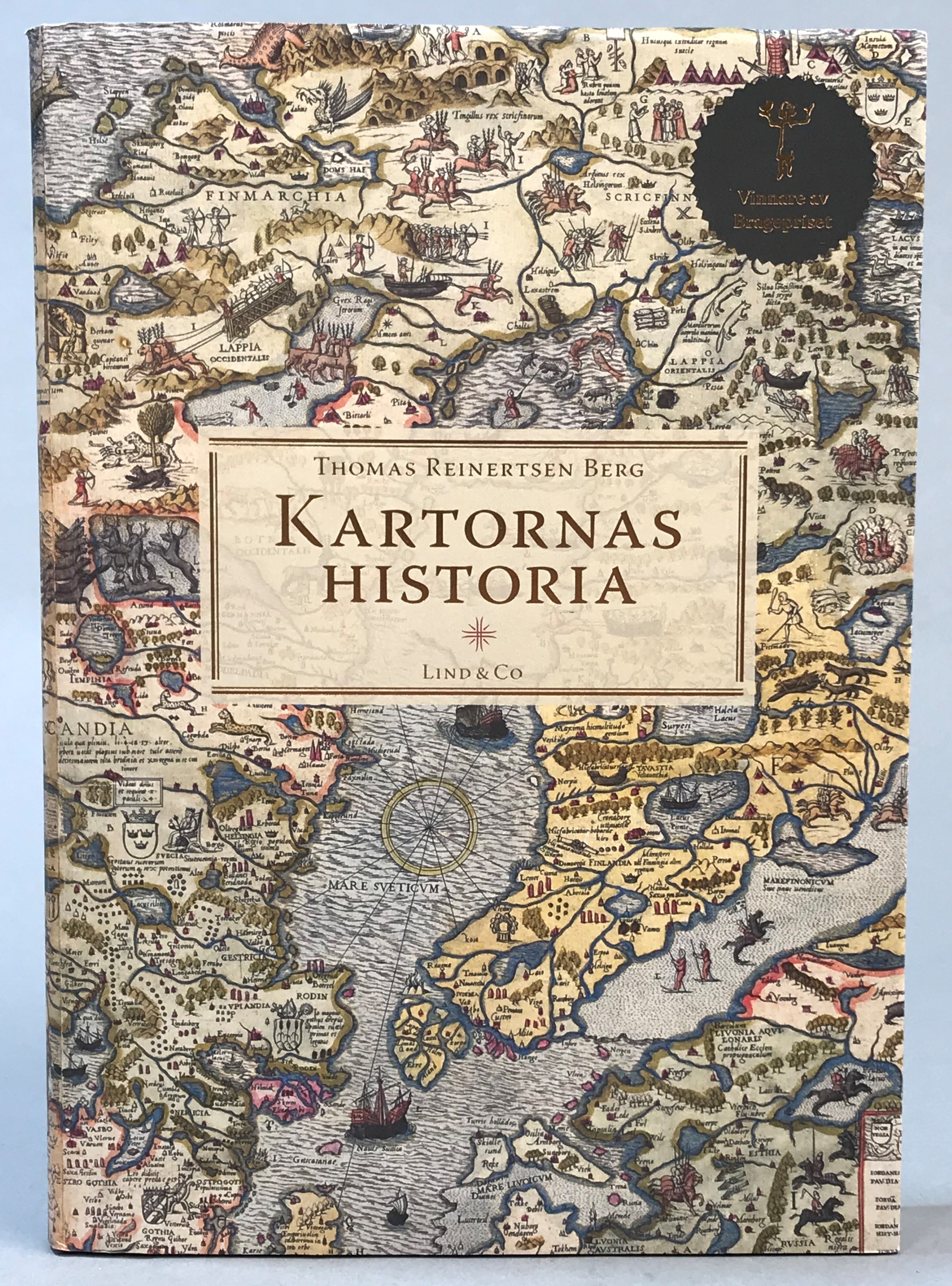 Kartornas historia. Översatt av Jan Wibom. [Utg. av] Lind & Co.