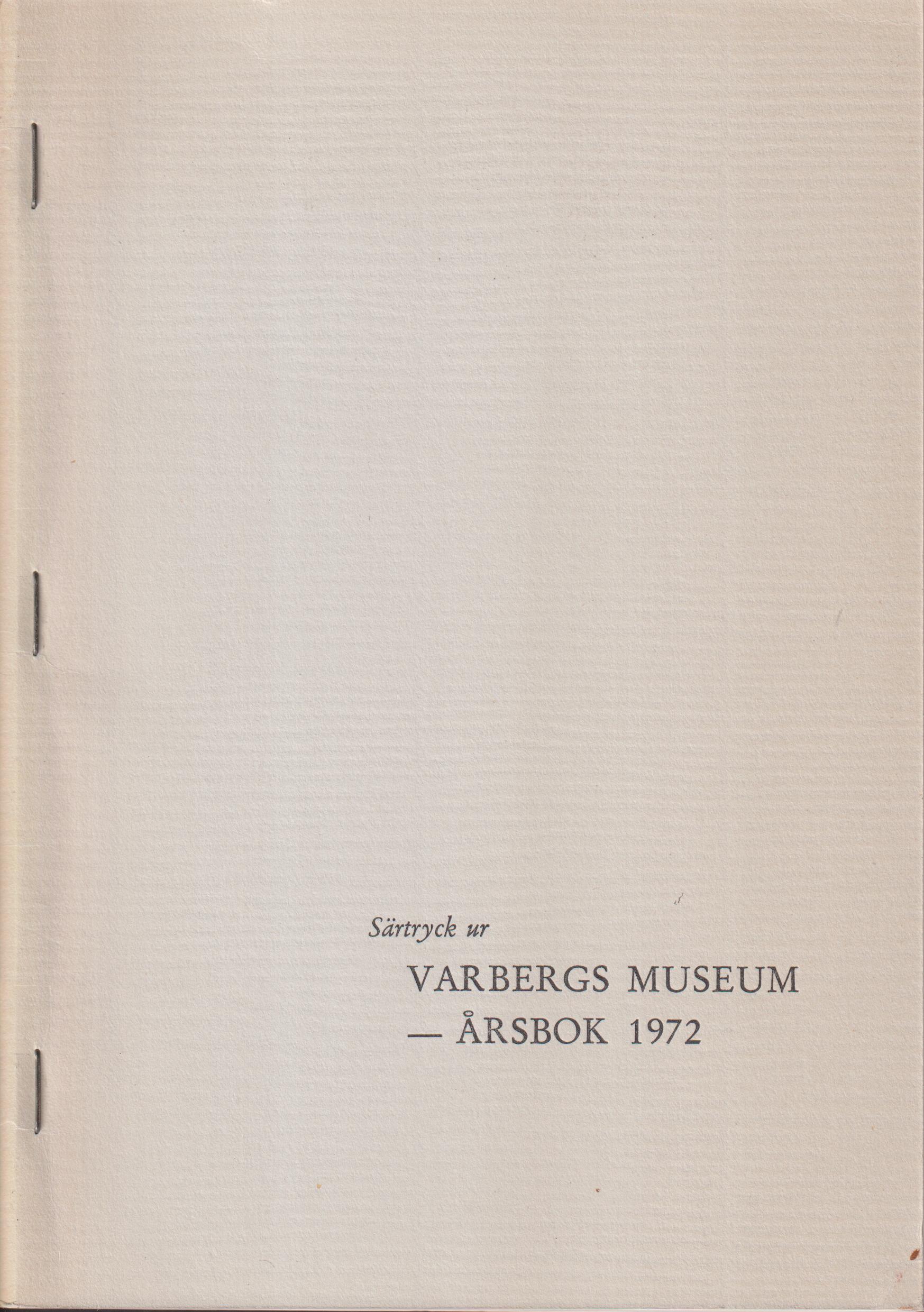Kyrktagningssedens upplösning i Göteborgs stift [= rubrik].